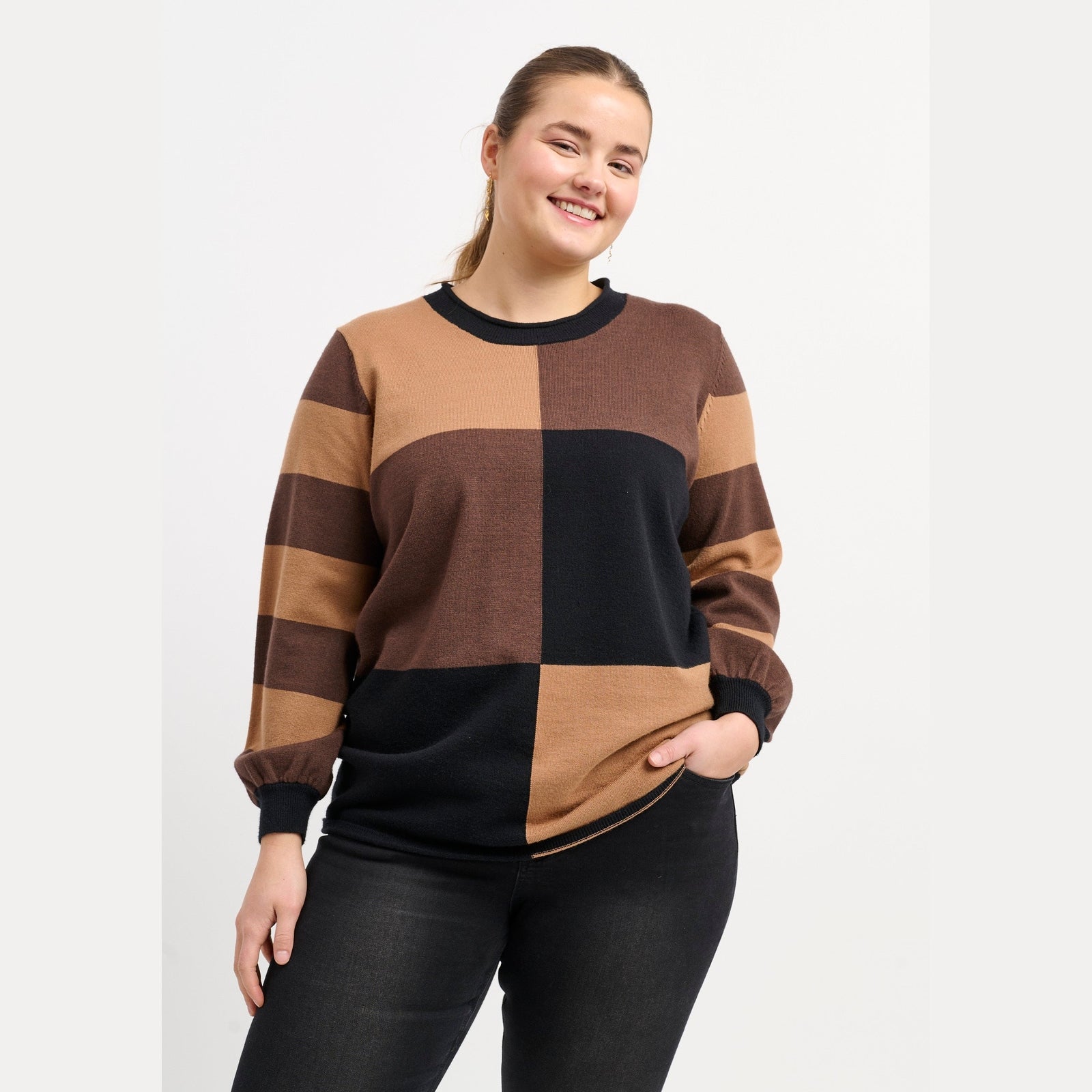 Adia ADDanu Knit Pullover 9999 BLACK