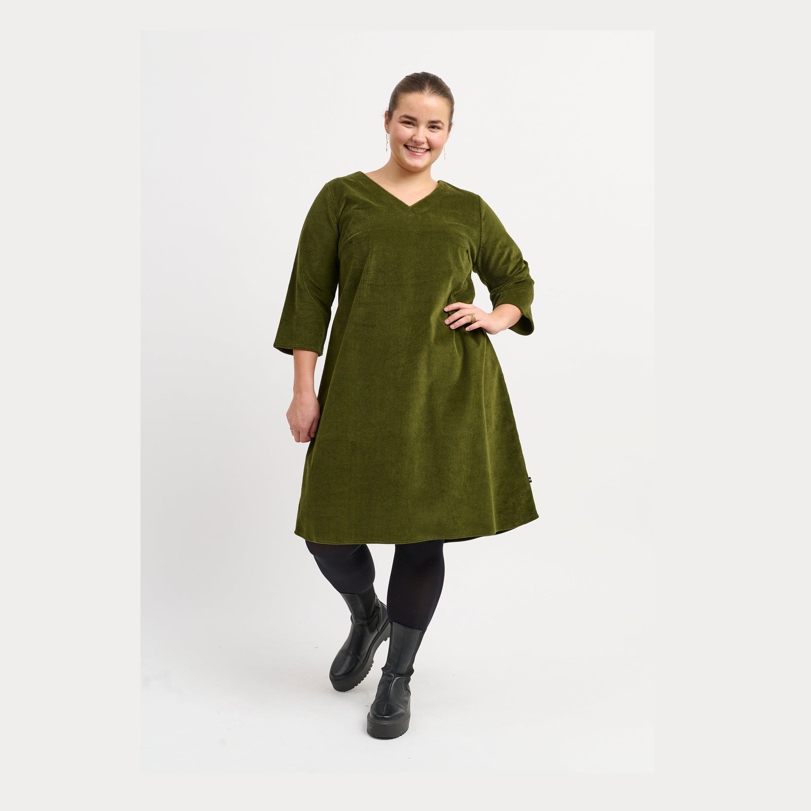 Adia ADDell Kjoler 3880 Chive Green