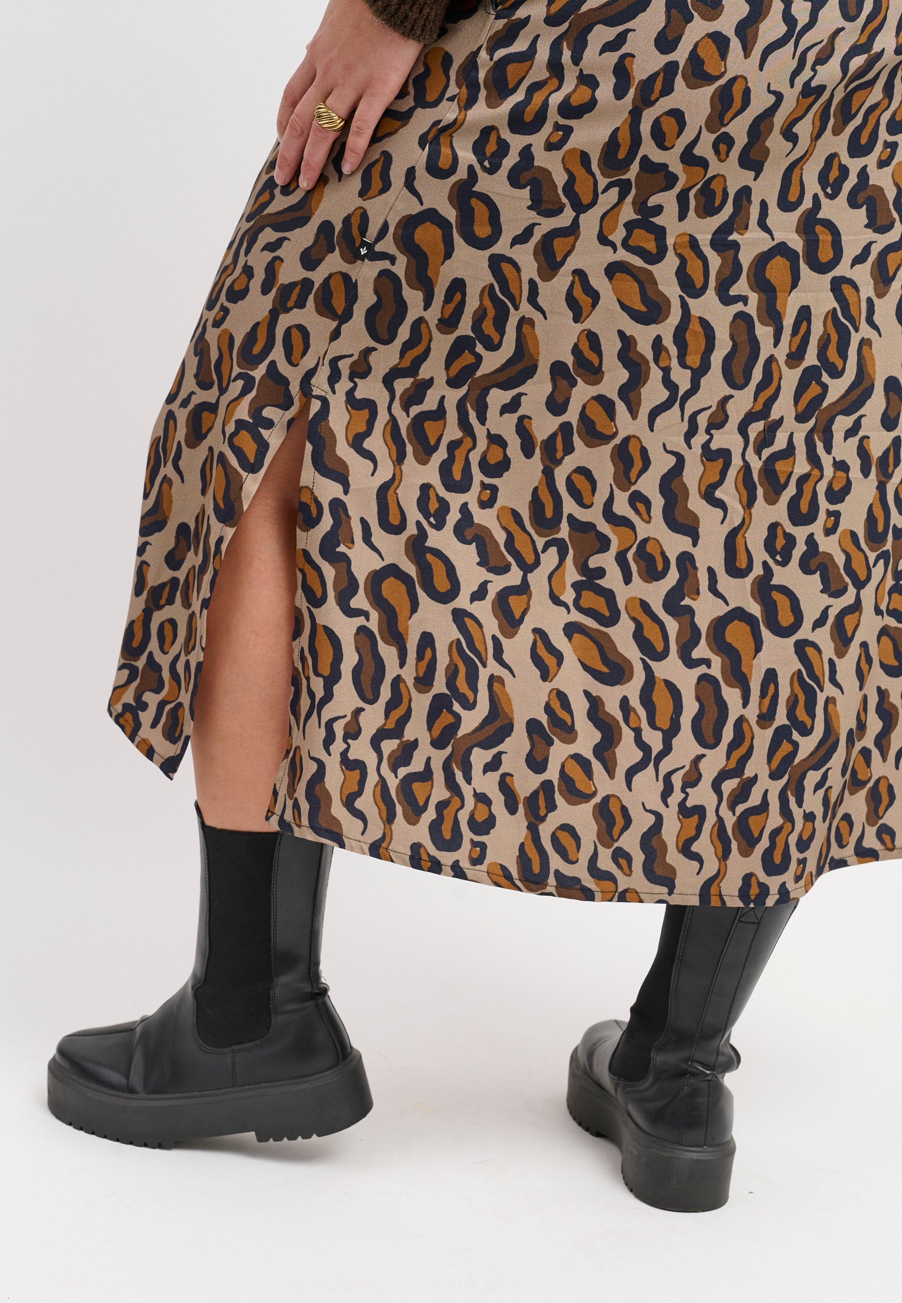 Adia ADDeona Nederdele 1700 Chocolate Brown