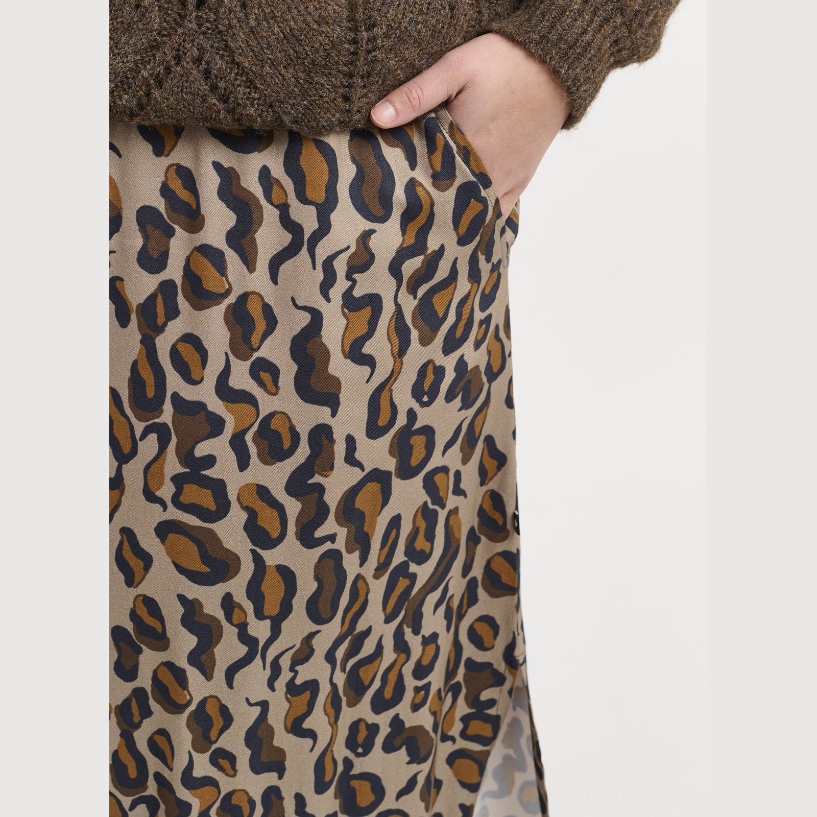 Adia ADDeona Nederdele 1700 Chocolate Brown