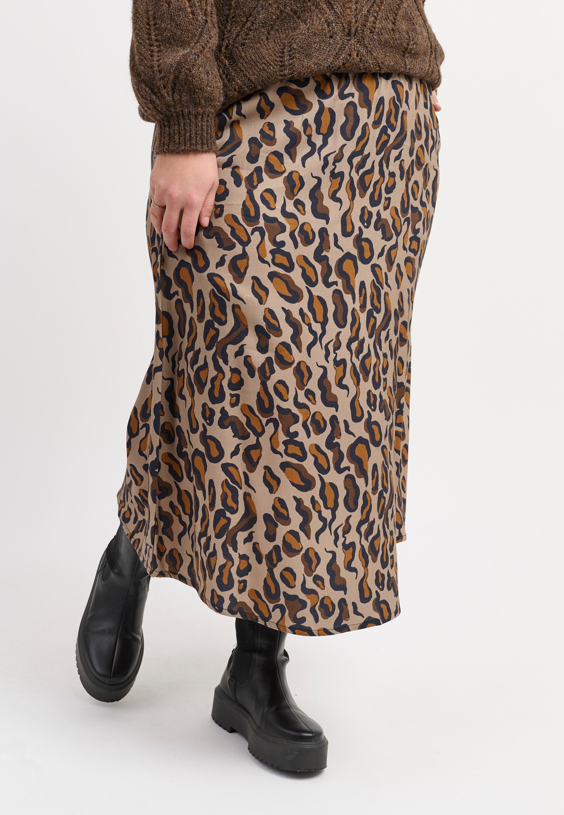 Adia ADDeona Nederdele 1700 Chocolate Brown