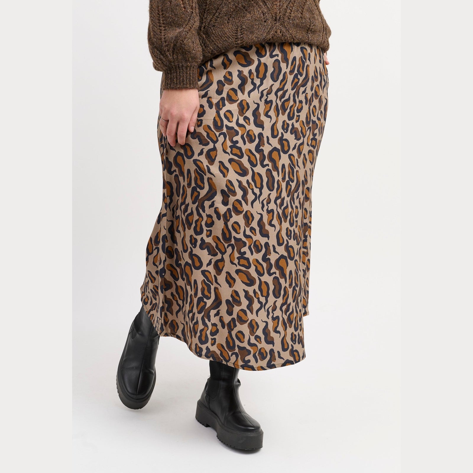 Adia ADDeona Nederdele 1700 Chocolate Brown