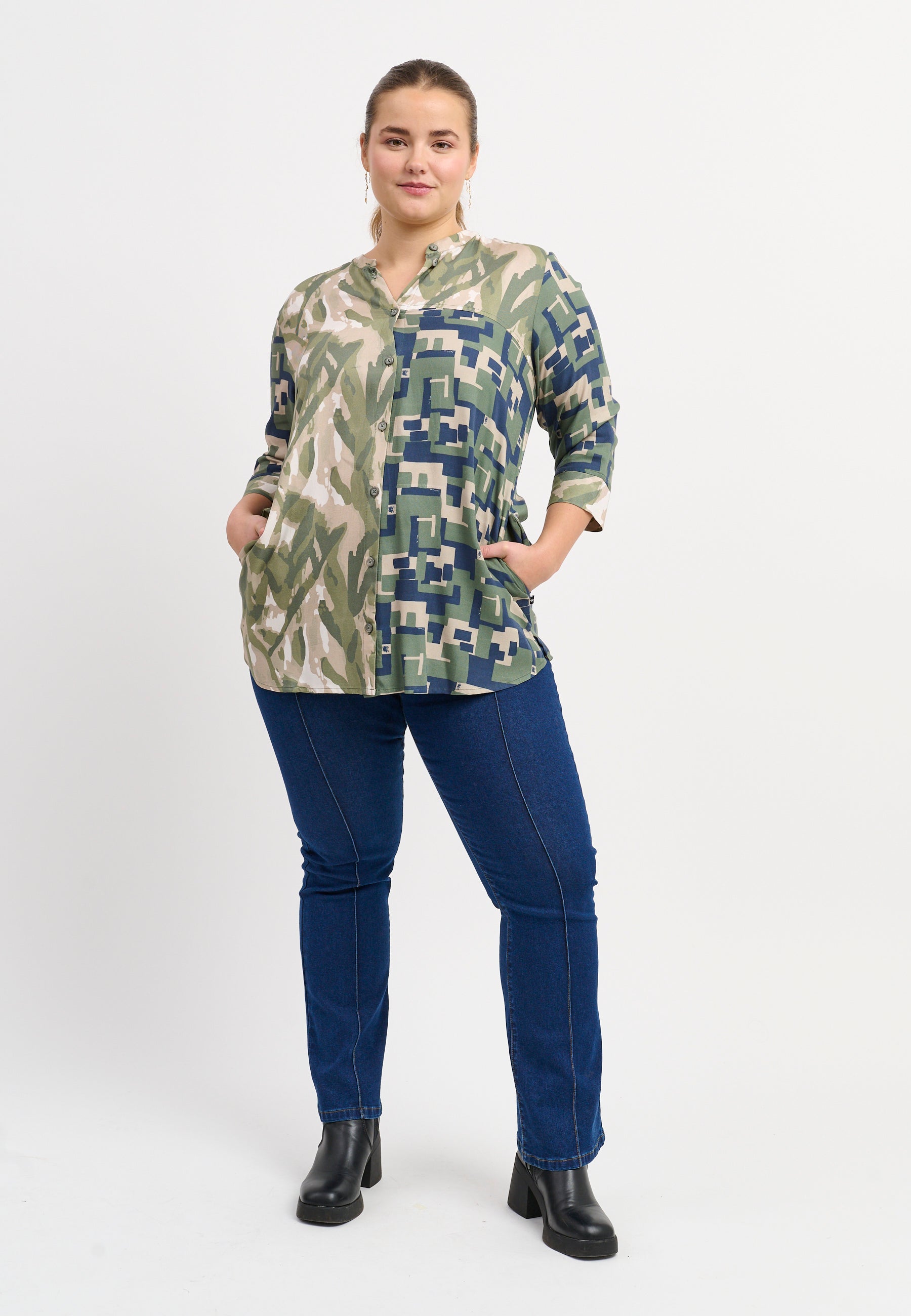 Adia ADDini Bluser 3880 Chive Green