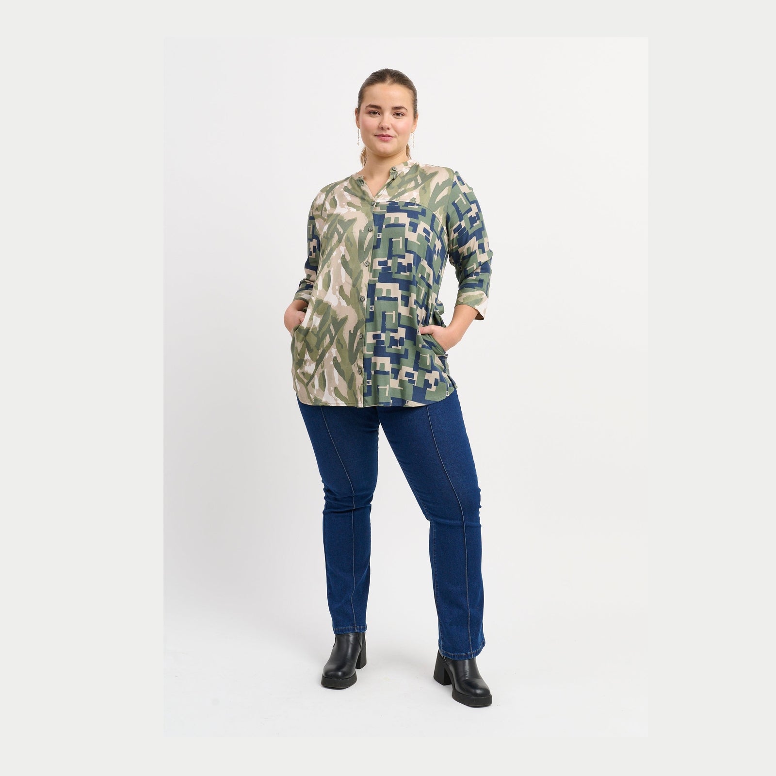 Adia ADDini Bluser 3880 Chive Green