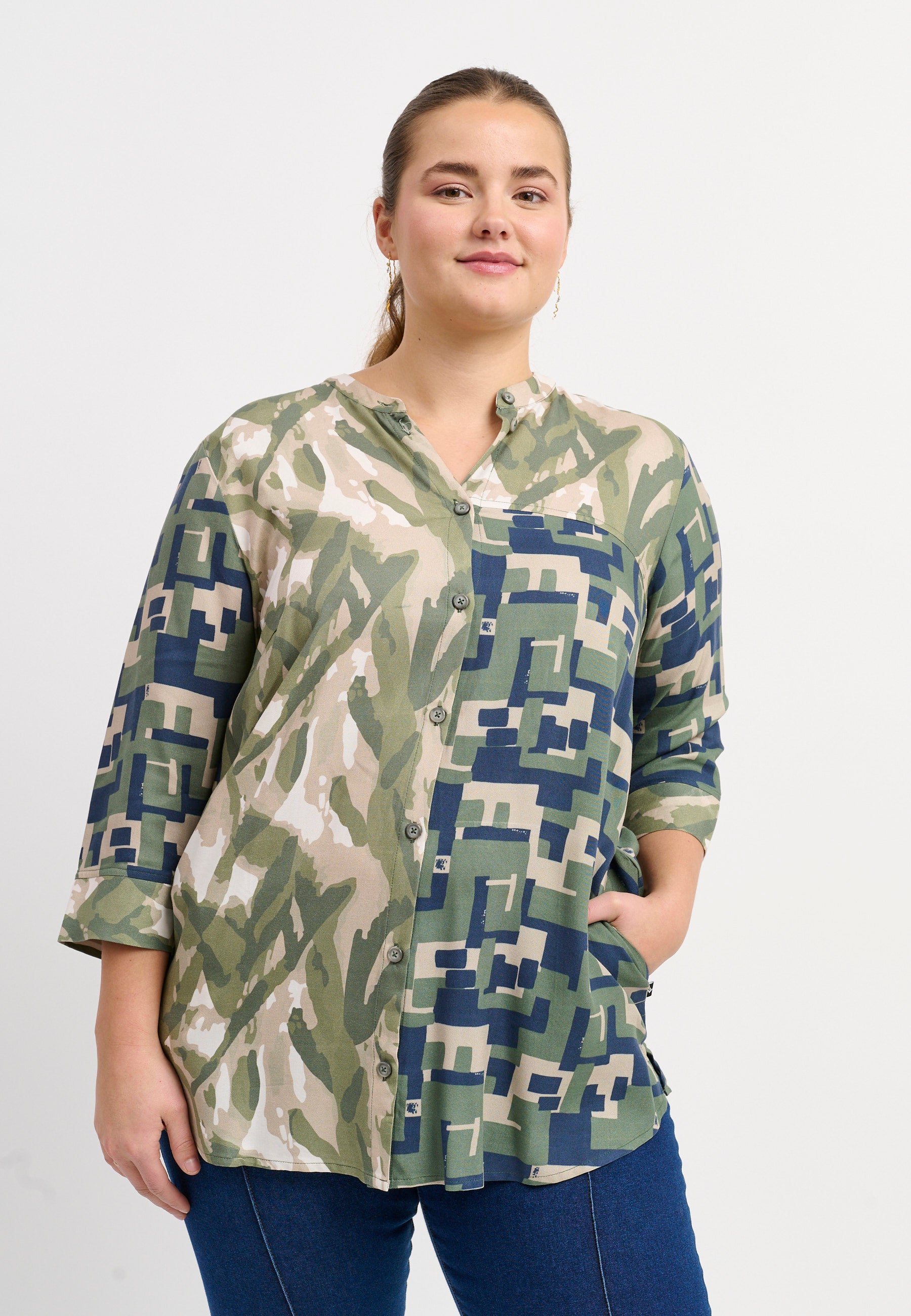 Adia ADDini Bluser 3880 Chive Green