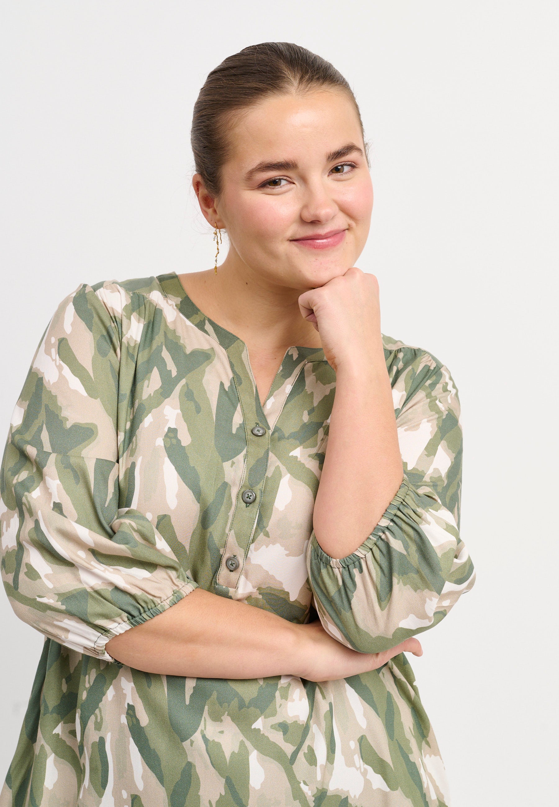 Adia ADDis Kjoler 3880 Chive Green