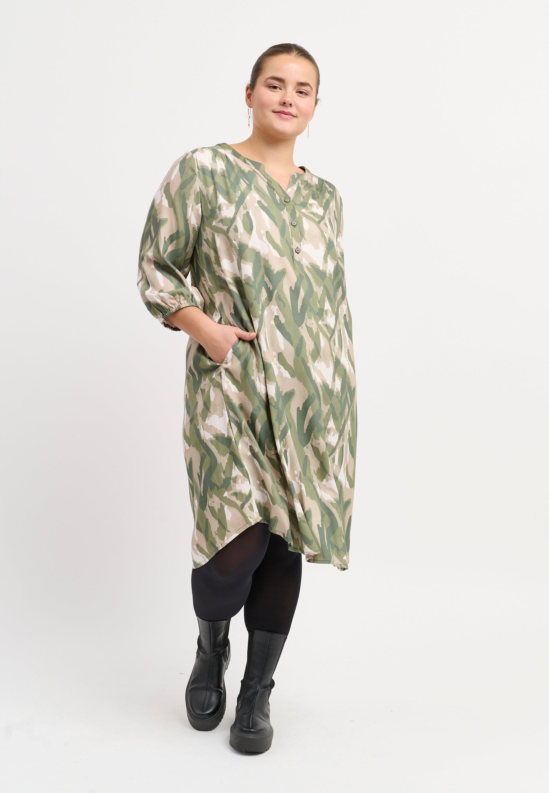 Adia ADDis Kjoler 3880 Chive Green