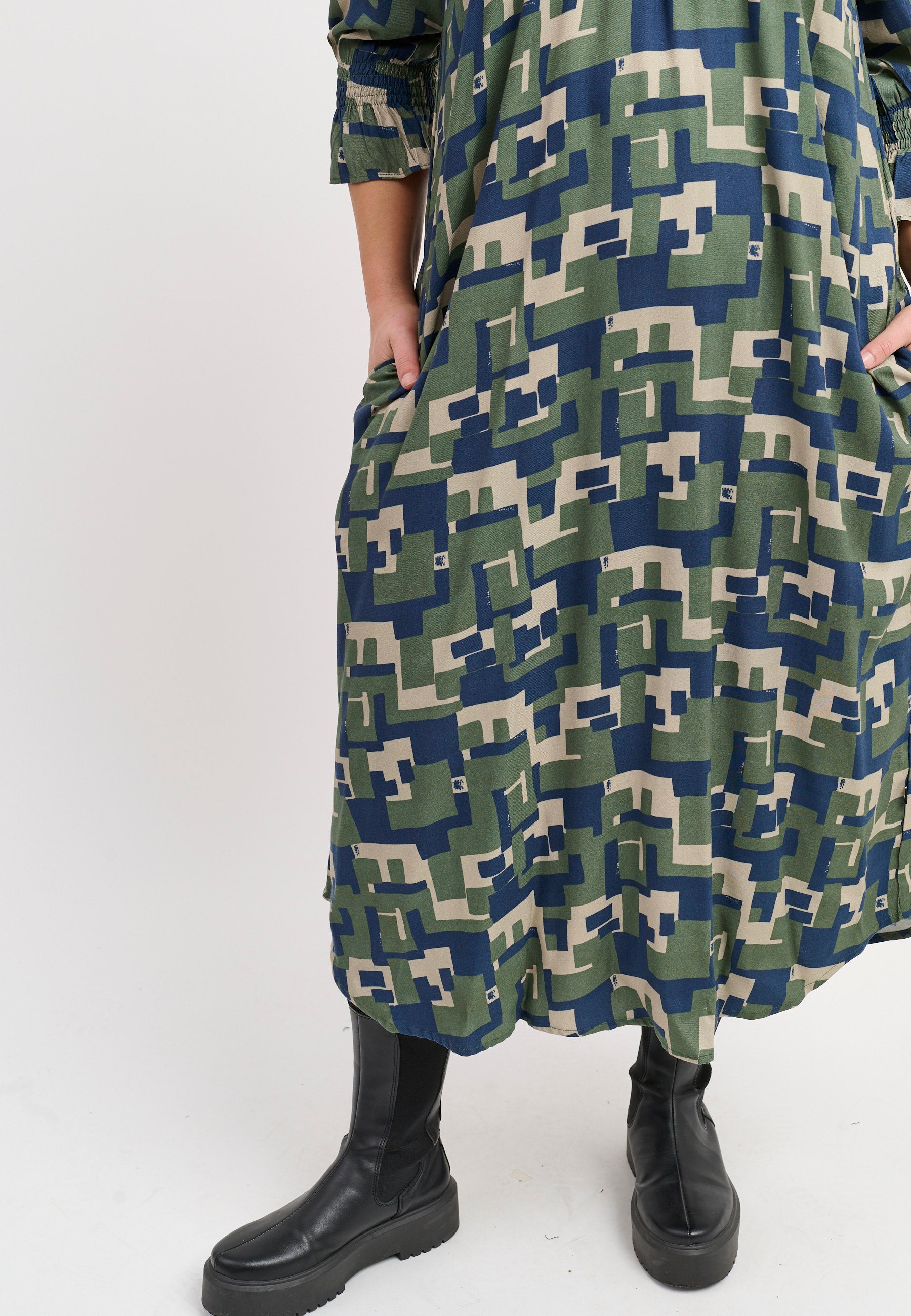 Adia ADDitta Kjoler 3880 Chive Green