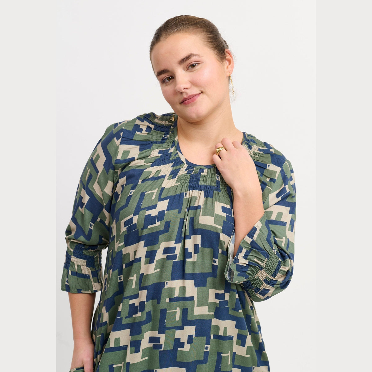 Adia ADDitta Kjoler 3880 Chive Green
