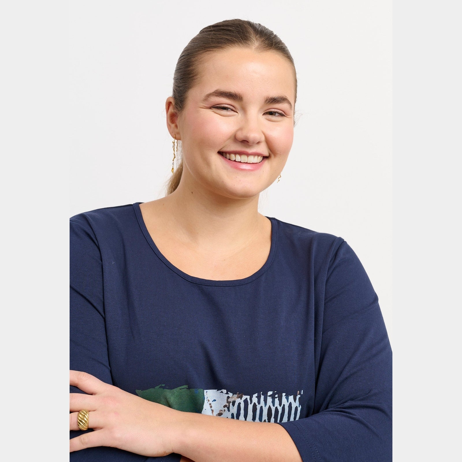 Adia ADDorrit T-Shirt 5999 NAVY BLUE