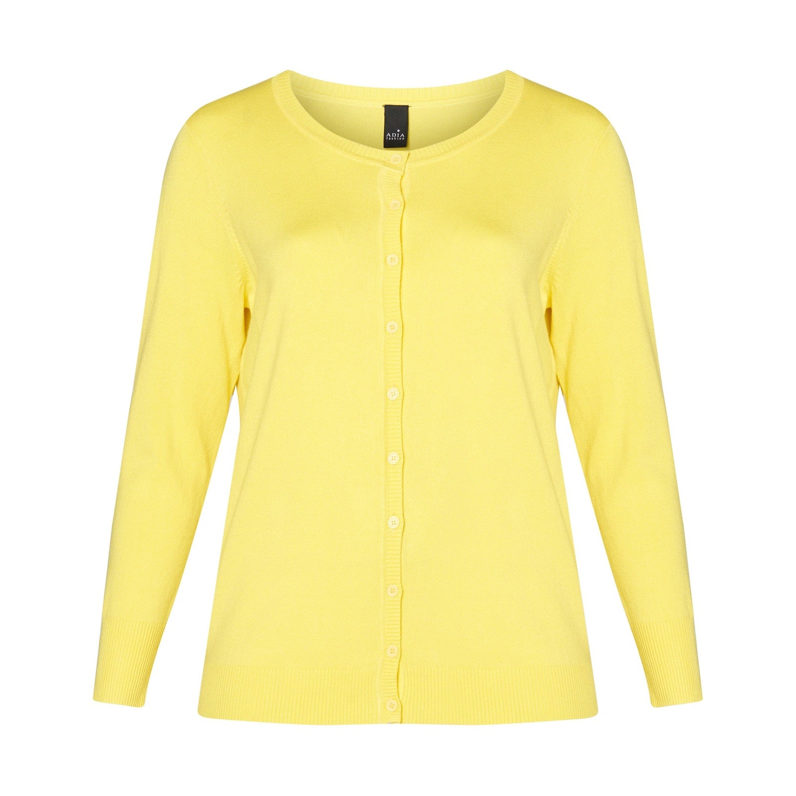 Adia ADEivor Knit Cardigan 4300 Lemon Fizz
