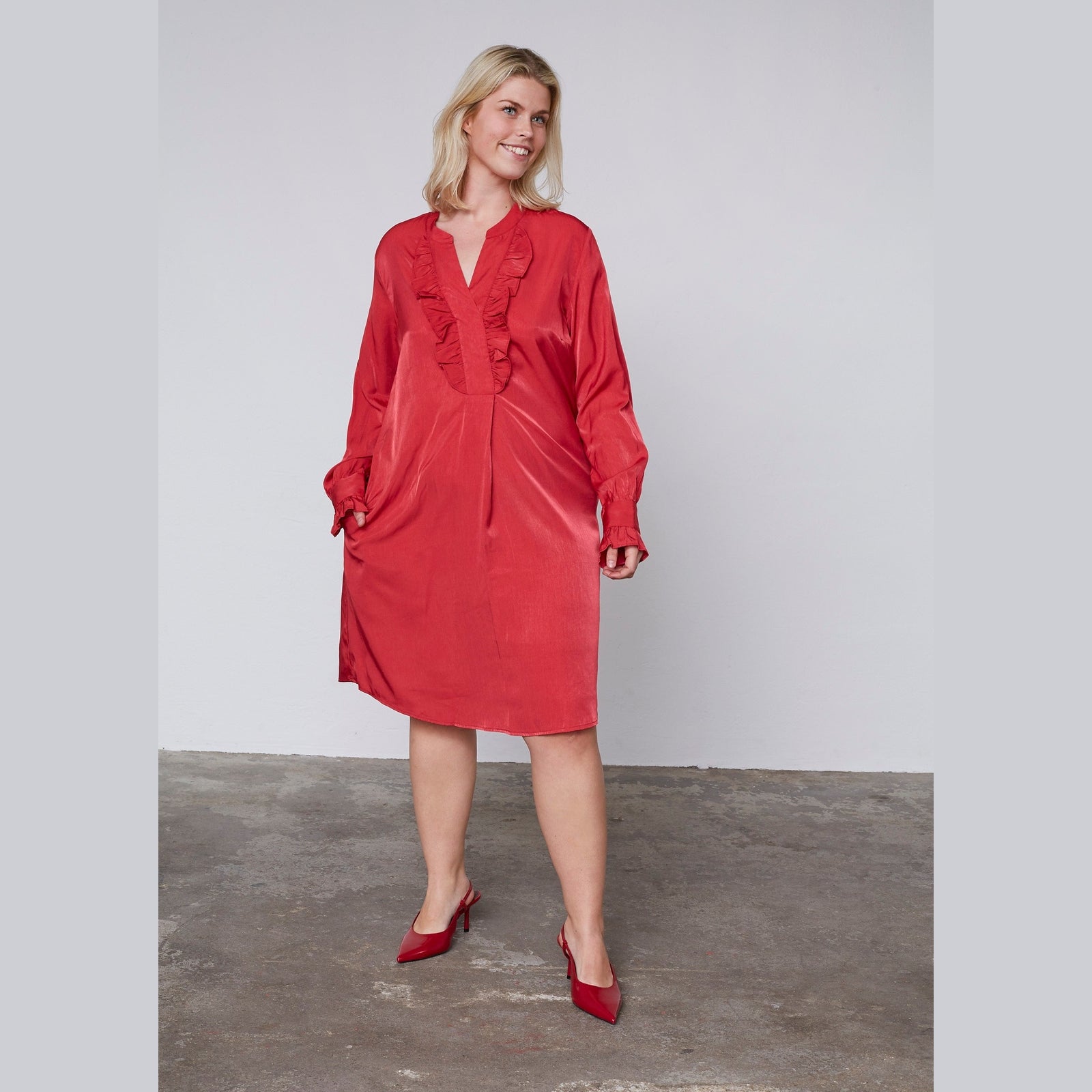 Adia ADEleanor Kjoler 2510 Norwegian red