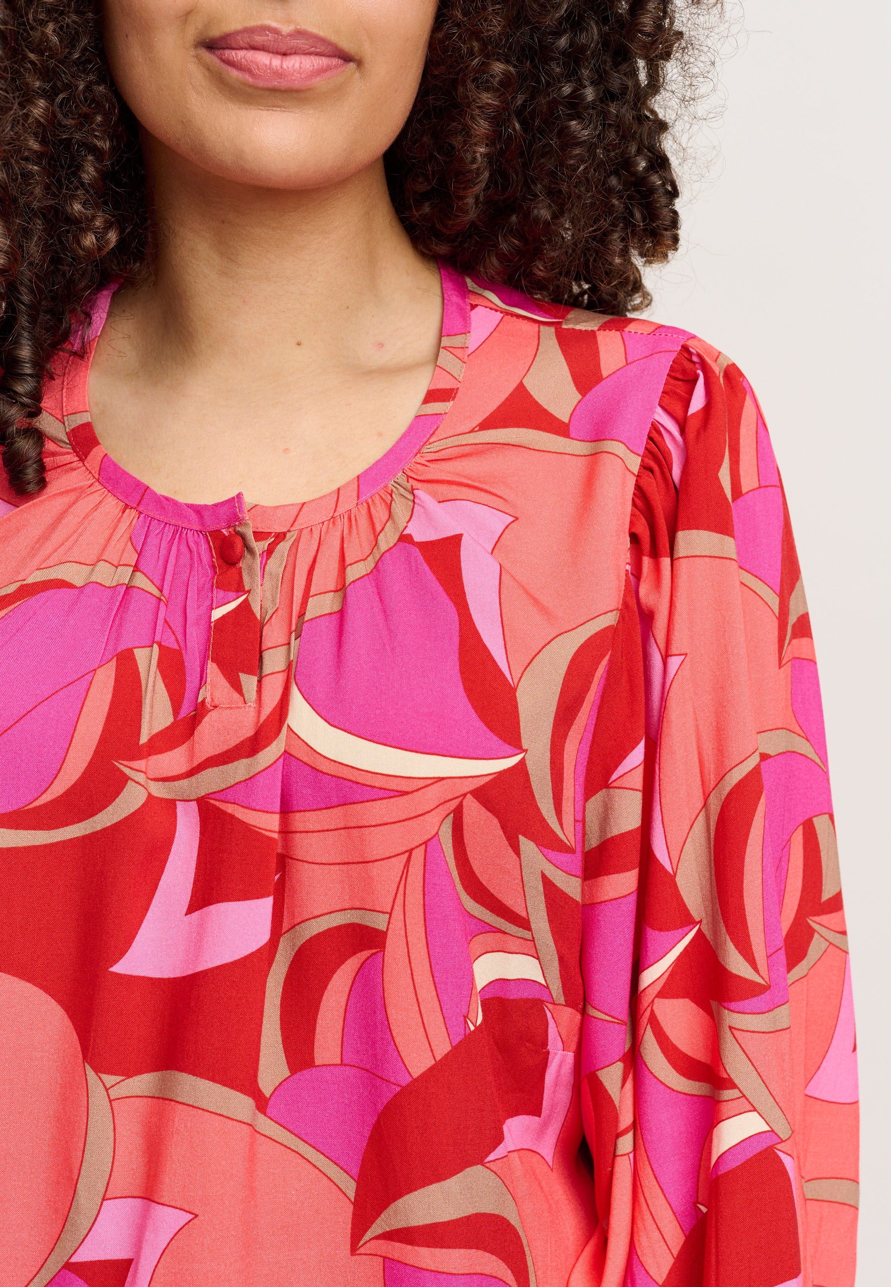 Adia ADEsmaralda Bluser 6450 Fuchsia Pink