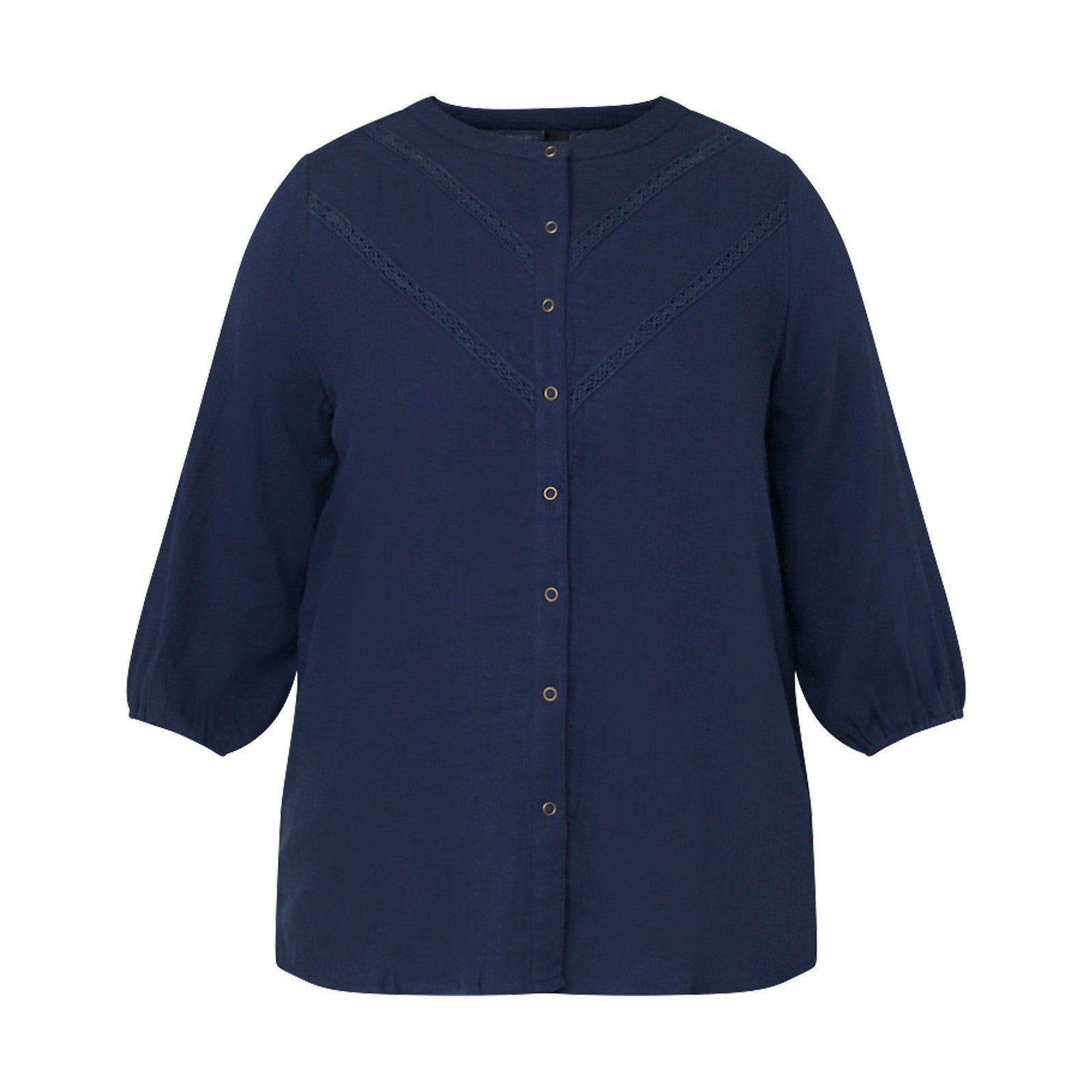 Adia ADFarina Skjortebluser 5999 NAVY BLUE