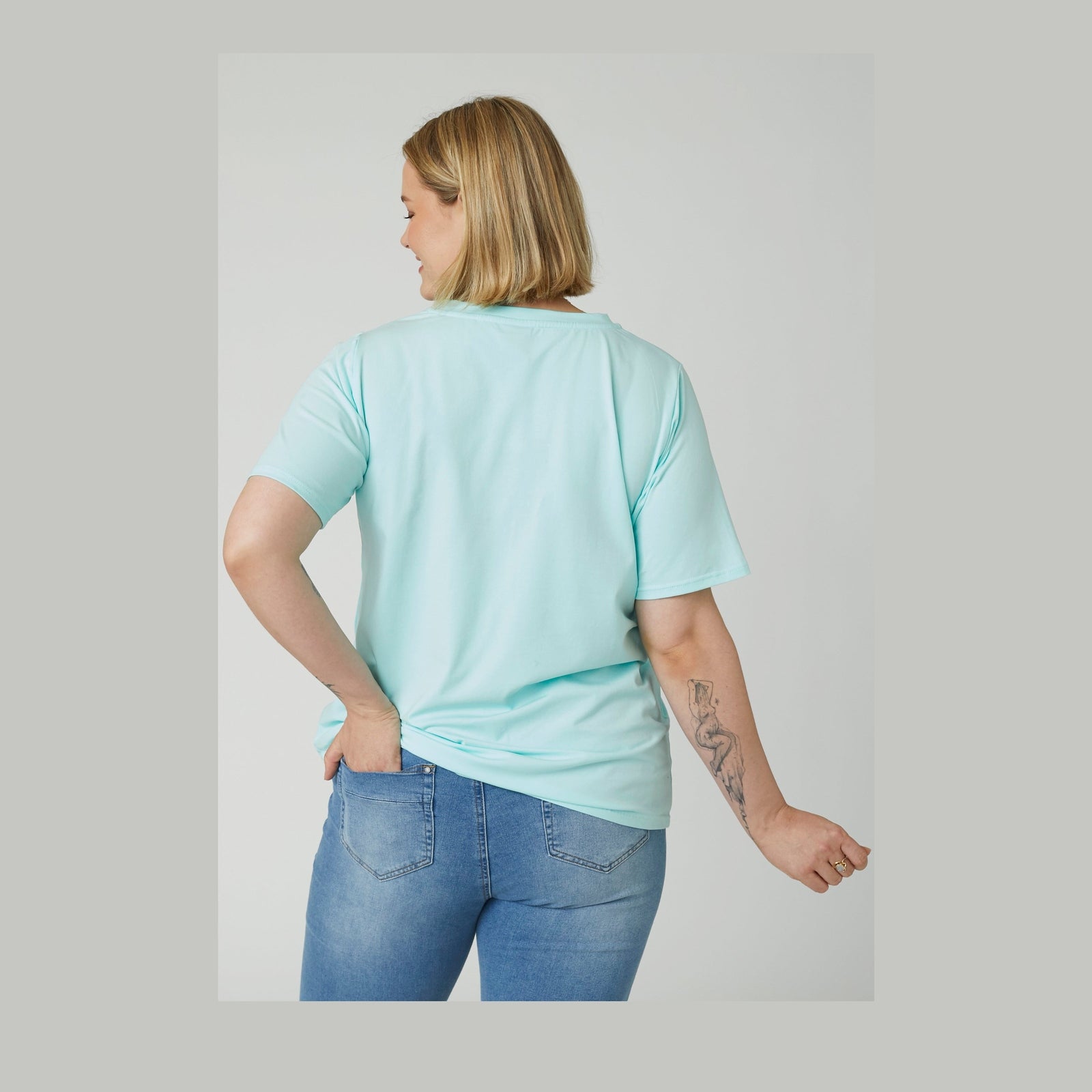 Adia ADFattima T-Shirt 5285 turquoise