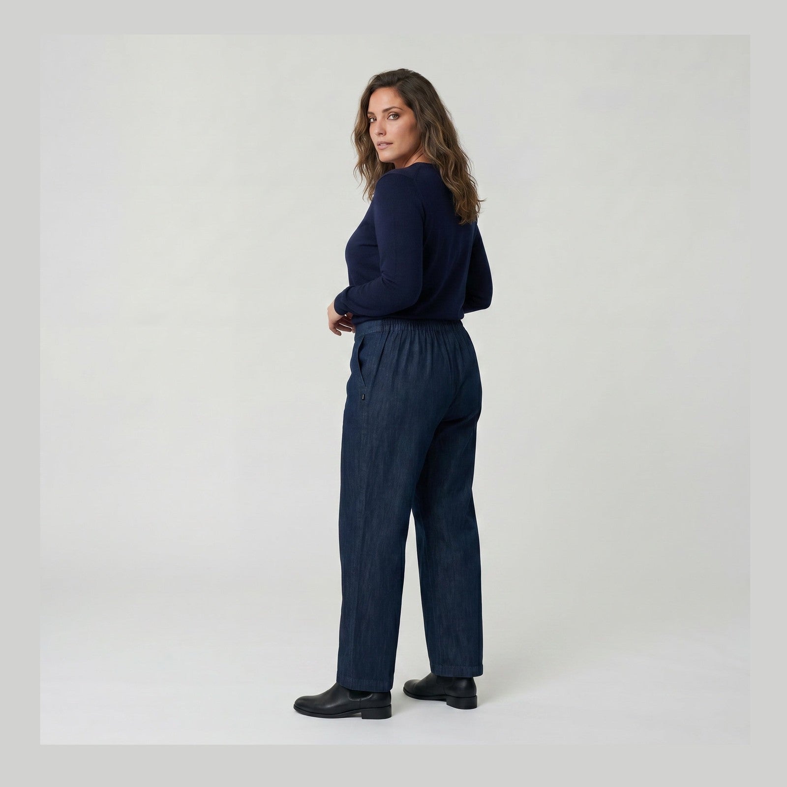 Adia ADFelone Bukser 5999 NAVY BLUE