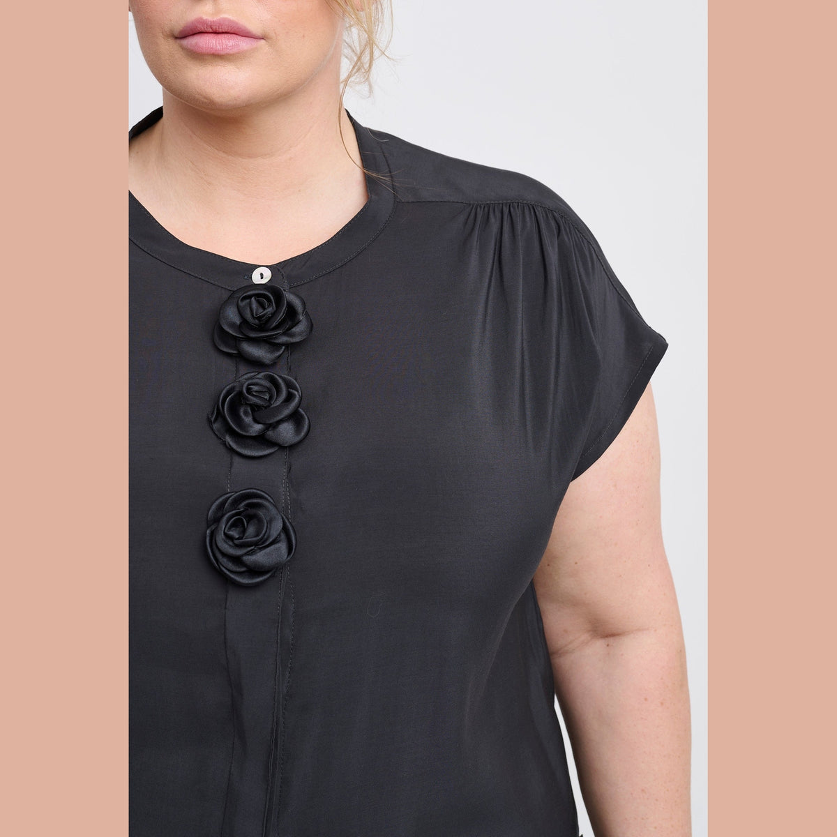 Adia ADFloria Skjortebluser 9999 BLACK