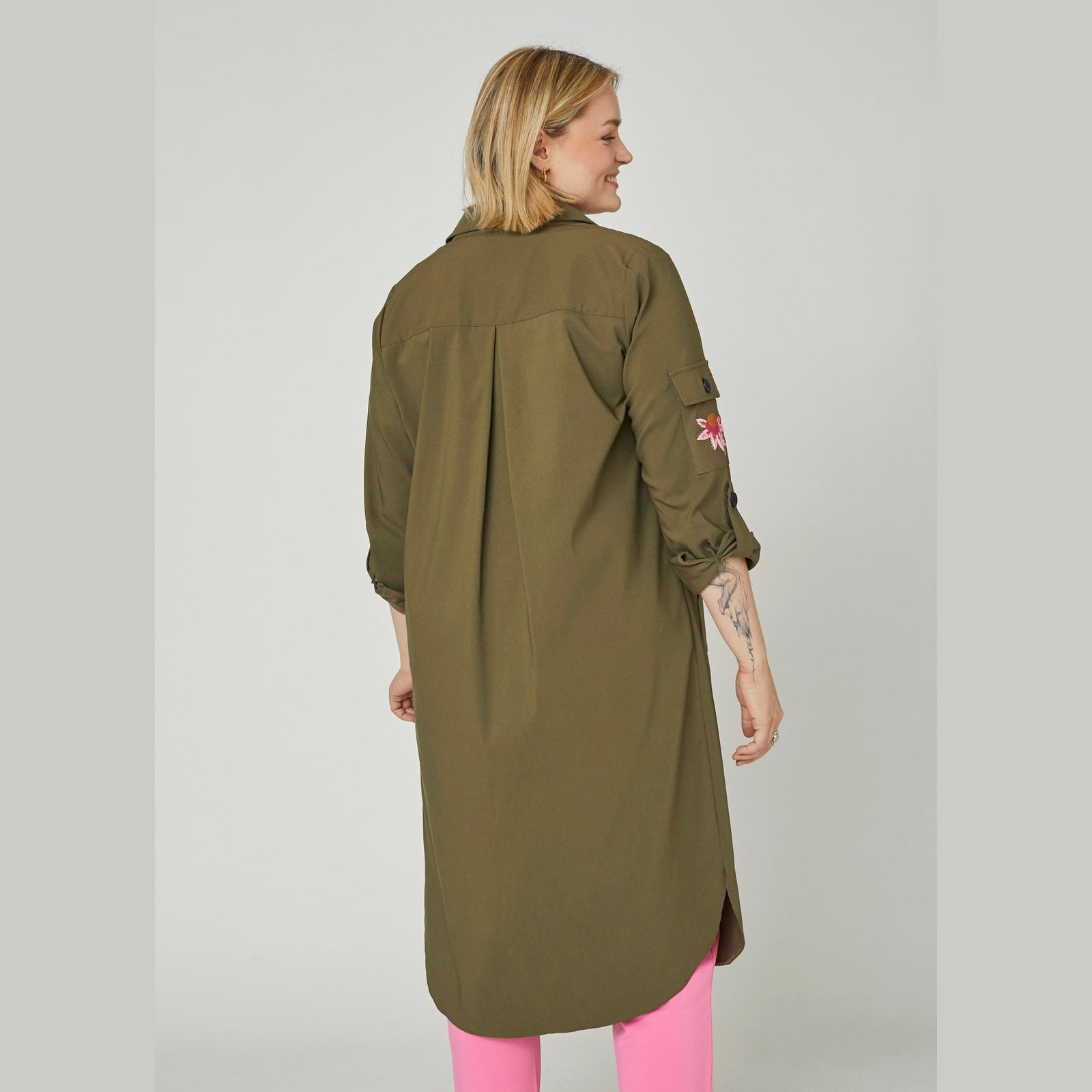 Adia ADFrauke Kjoler 3506 Khaki Green