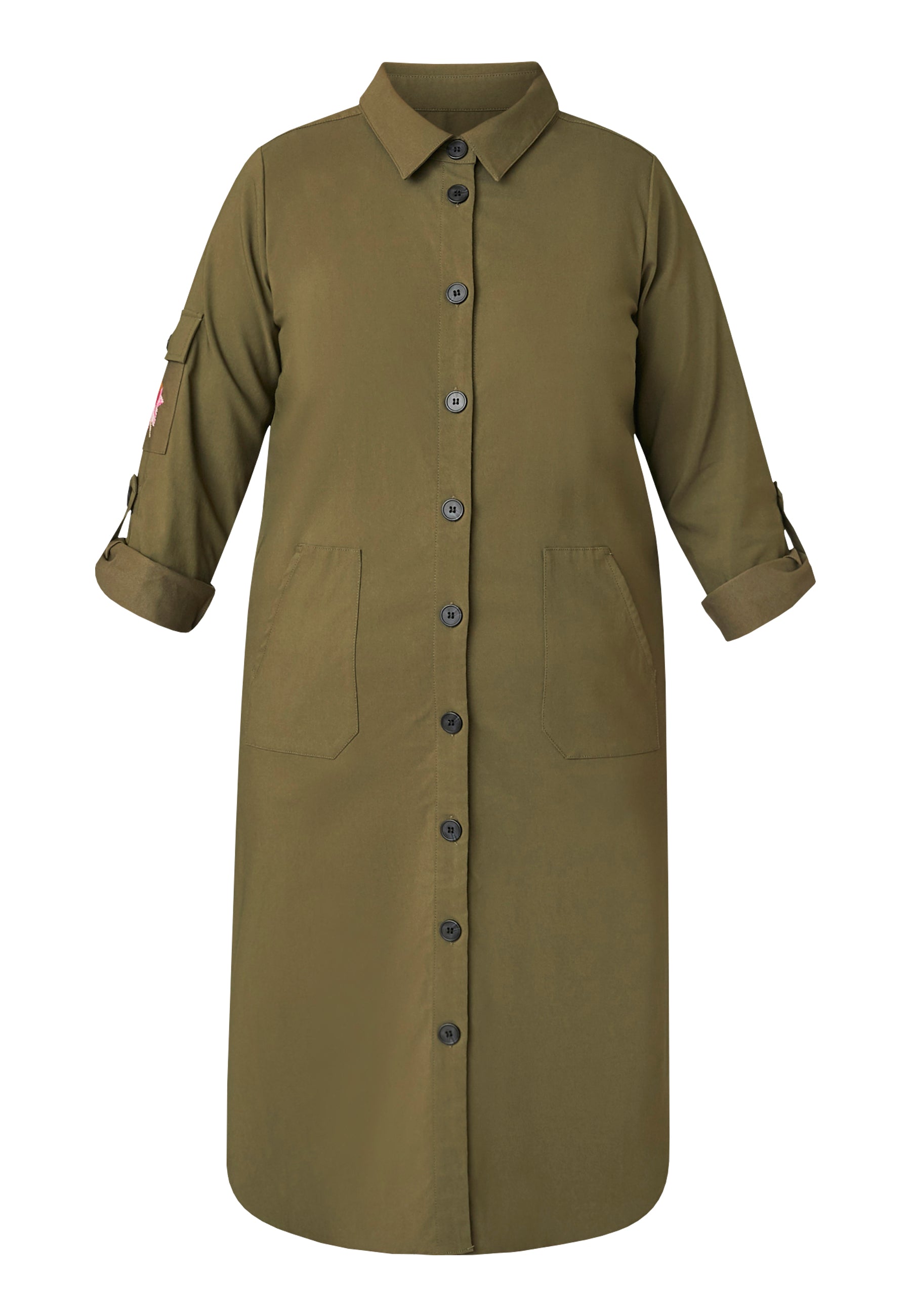 Adia ADFrauke Kjoler 3506 Khaki Green