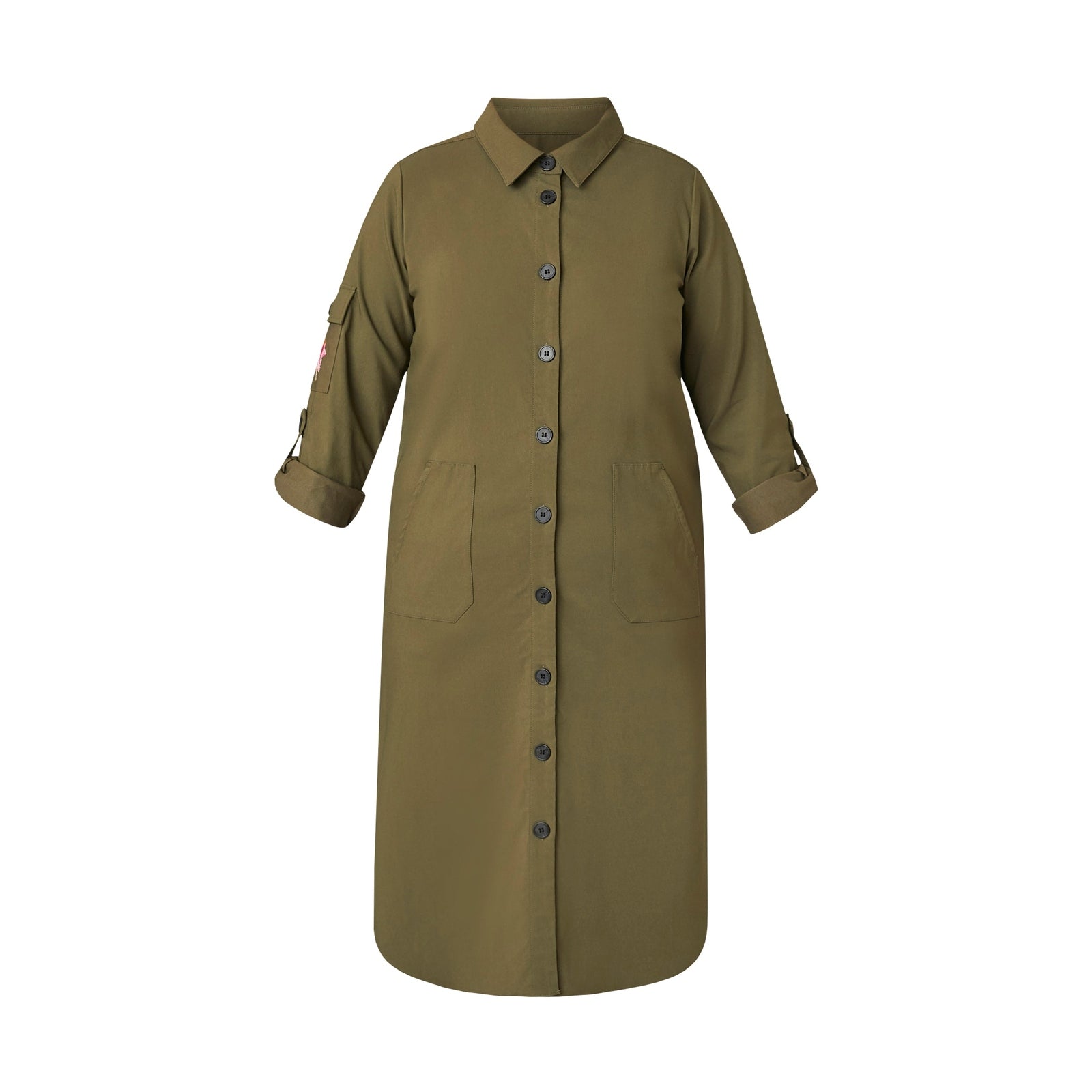 Adia ADFrauke Kjoler 3506 Khaki Green