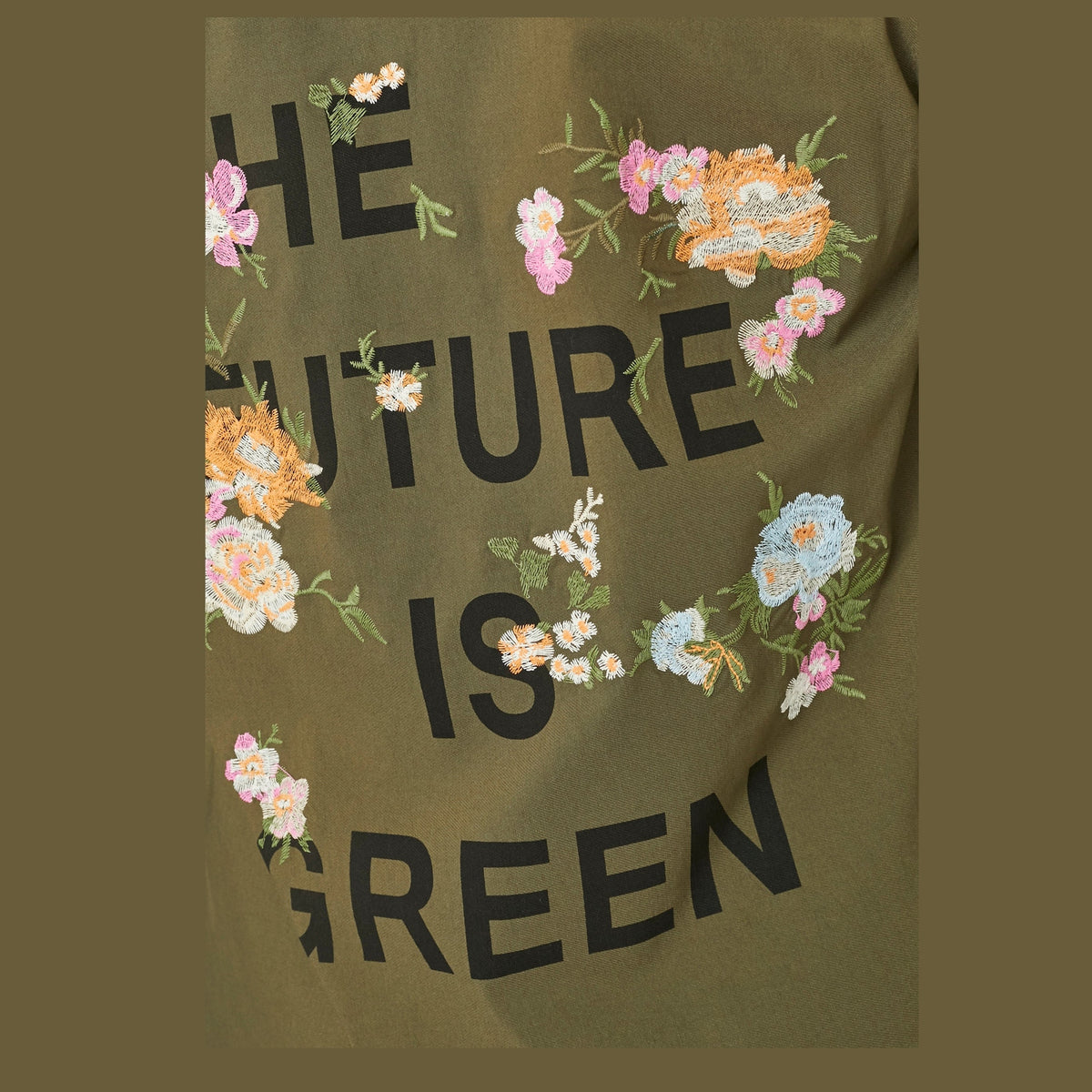 Adia ADFrederikka Jakker 3506 Khaki Green