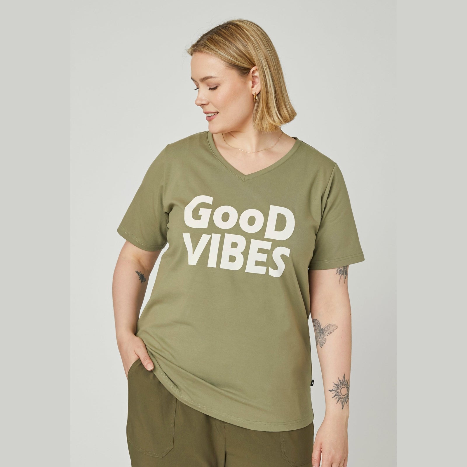 Adia ADFrix T-Shirt 3506 Khaki Green