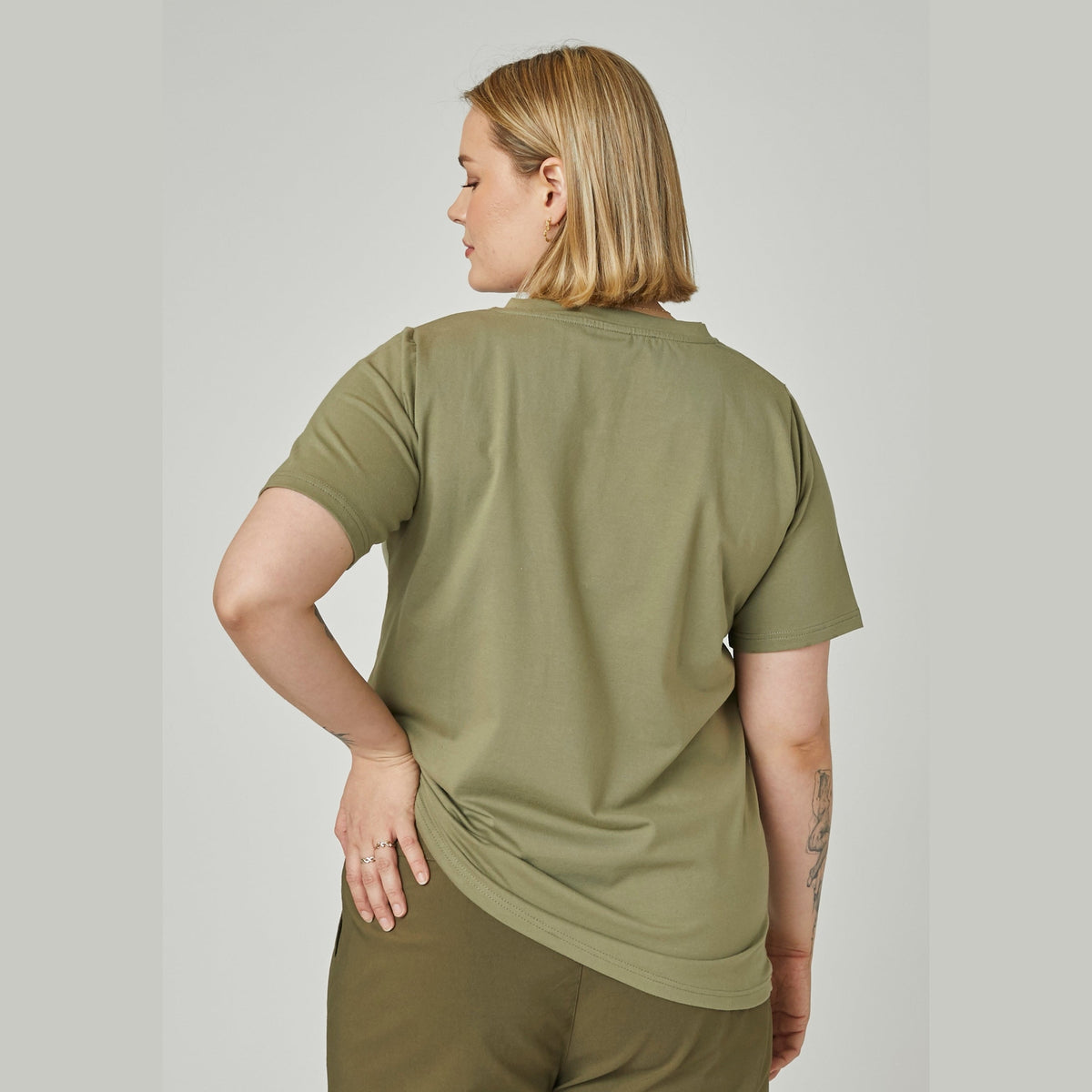 Adia ADFry T-Shirt 3506 Khaki Green