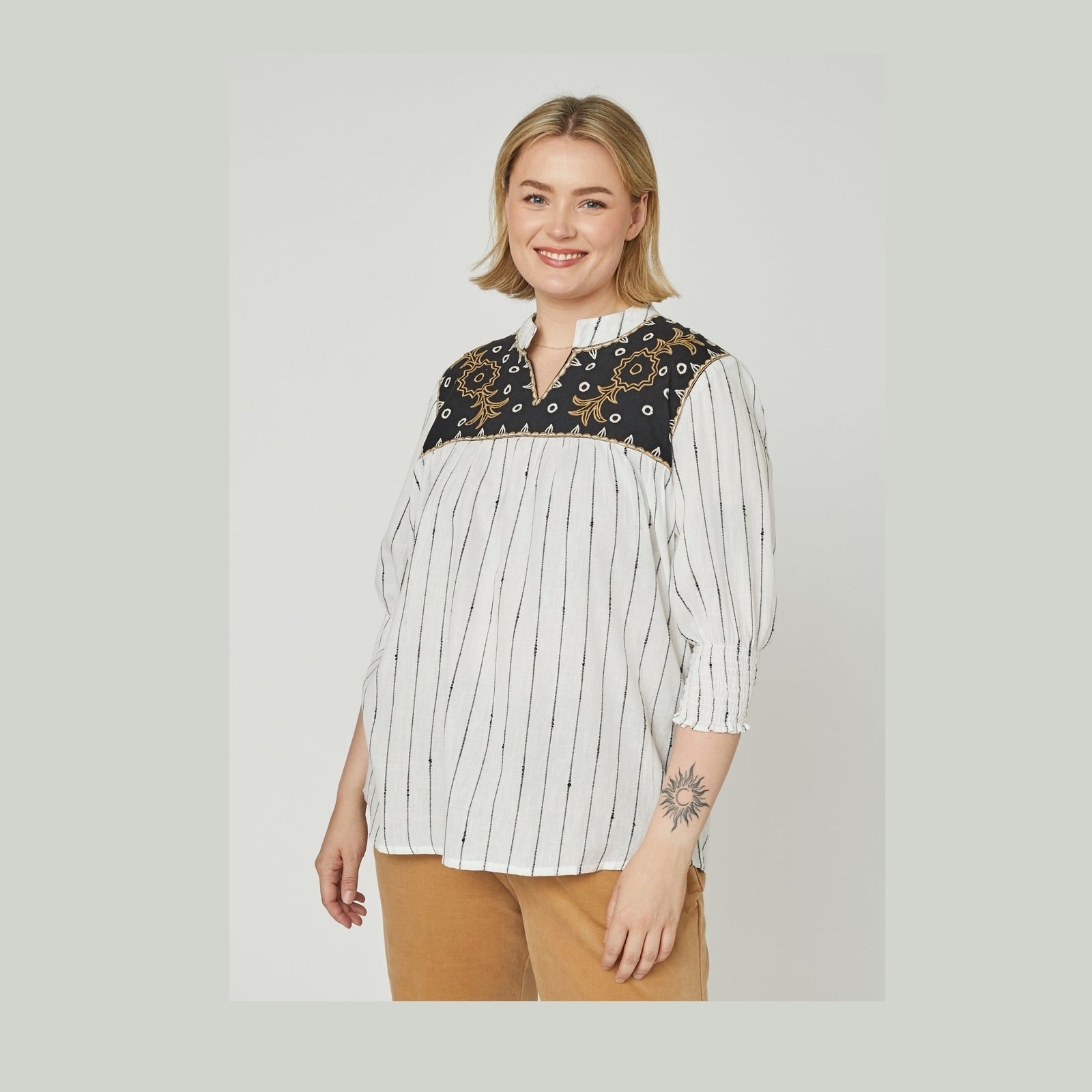 Adia ADGabbi Skjortebluser 1000 OFF WHITE