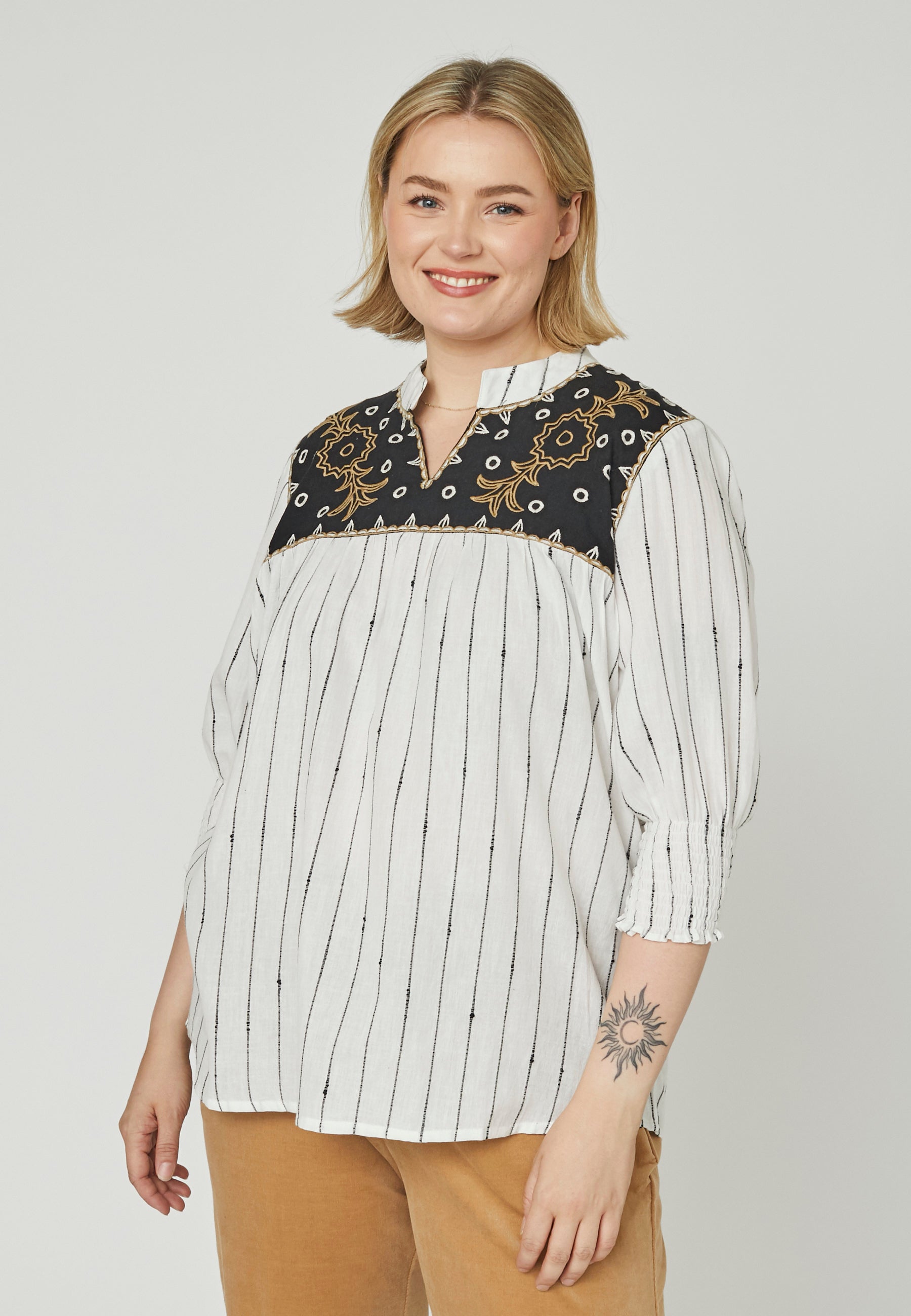 Adia ADGabbi Skjortebluser 1000 OFF WHITE