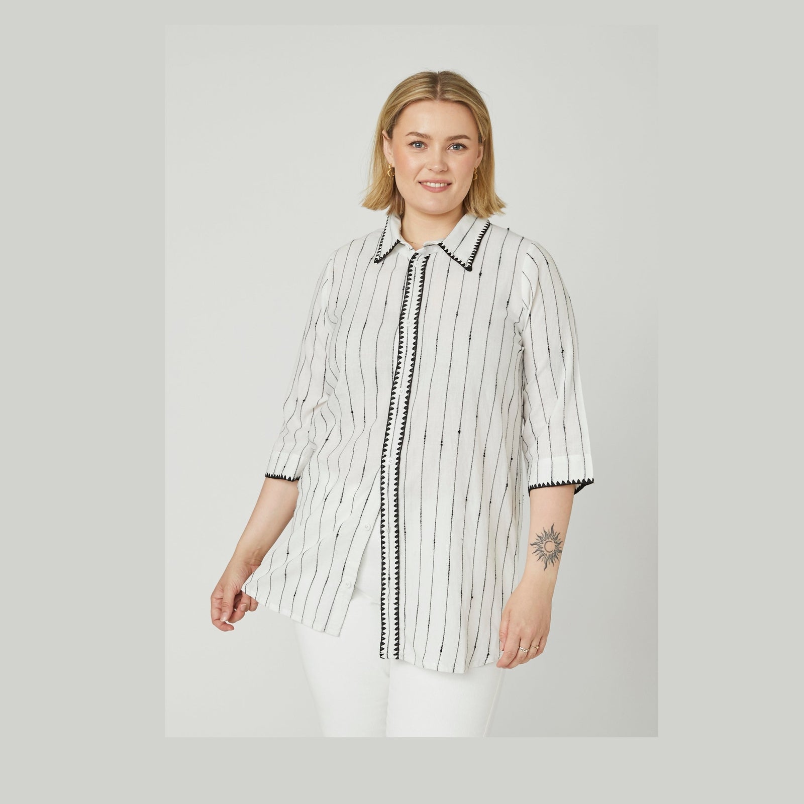 Adia ADGaia Skjortebluser 1000 OFF WHITE