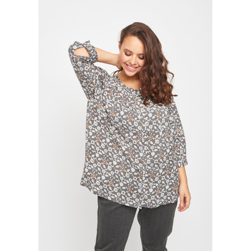 Adia ADKaren Bluser 6098 Smoked Pearl