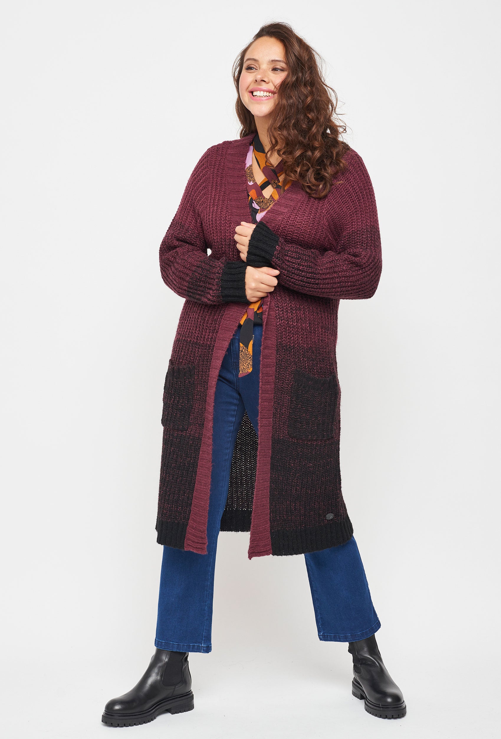 Adia ADKlodi Knit Cardigan 4114 Royal Port