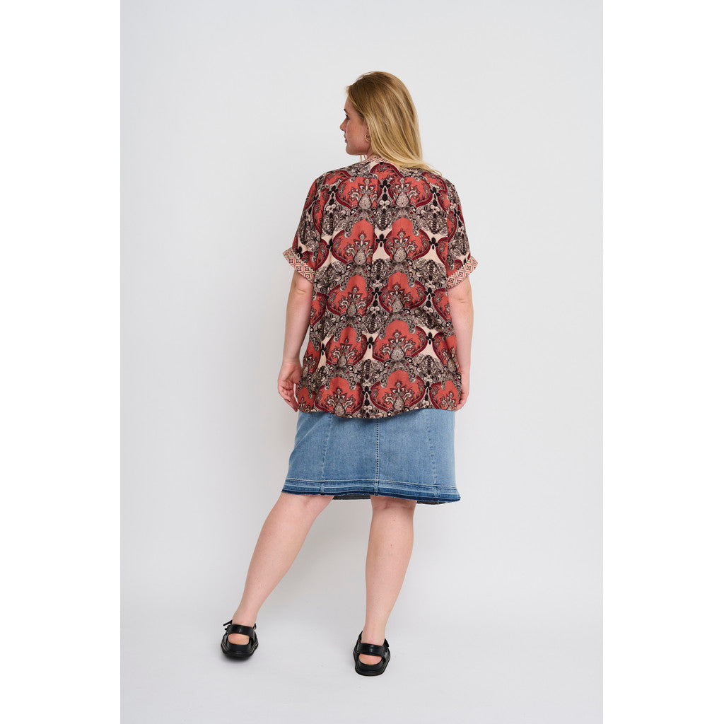 Adia ADLeisa Skjortebluser 3372 Burnt Orange