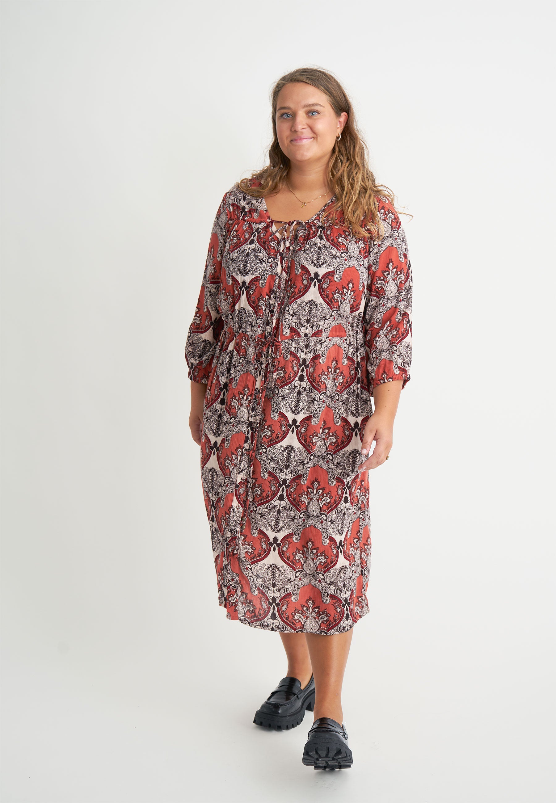 Adia ADLinda Kjoler 3372 Burnt Orange