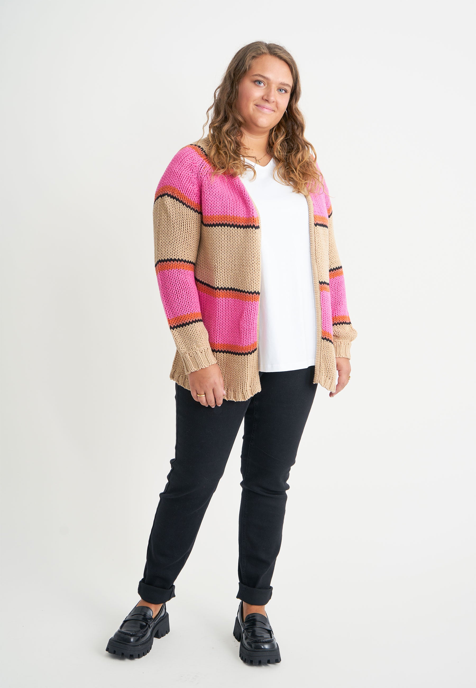 Adia ADLitzy Knit Cardigan 3537 Ibis Rose