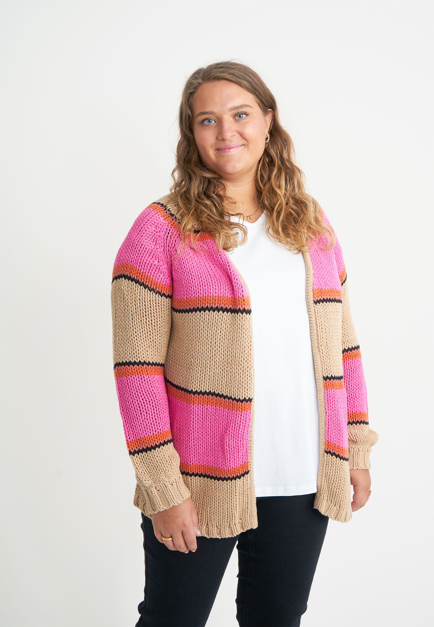 Adia ADLitzy Knit Cardigan 3537 Ibis Rose