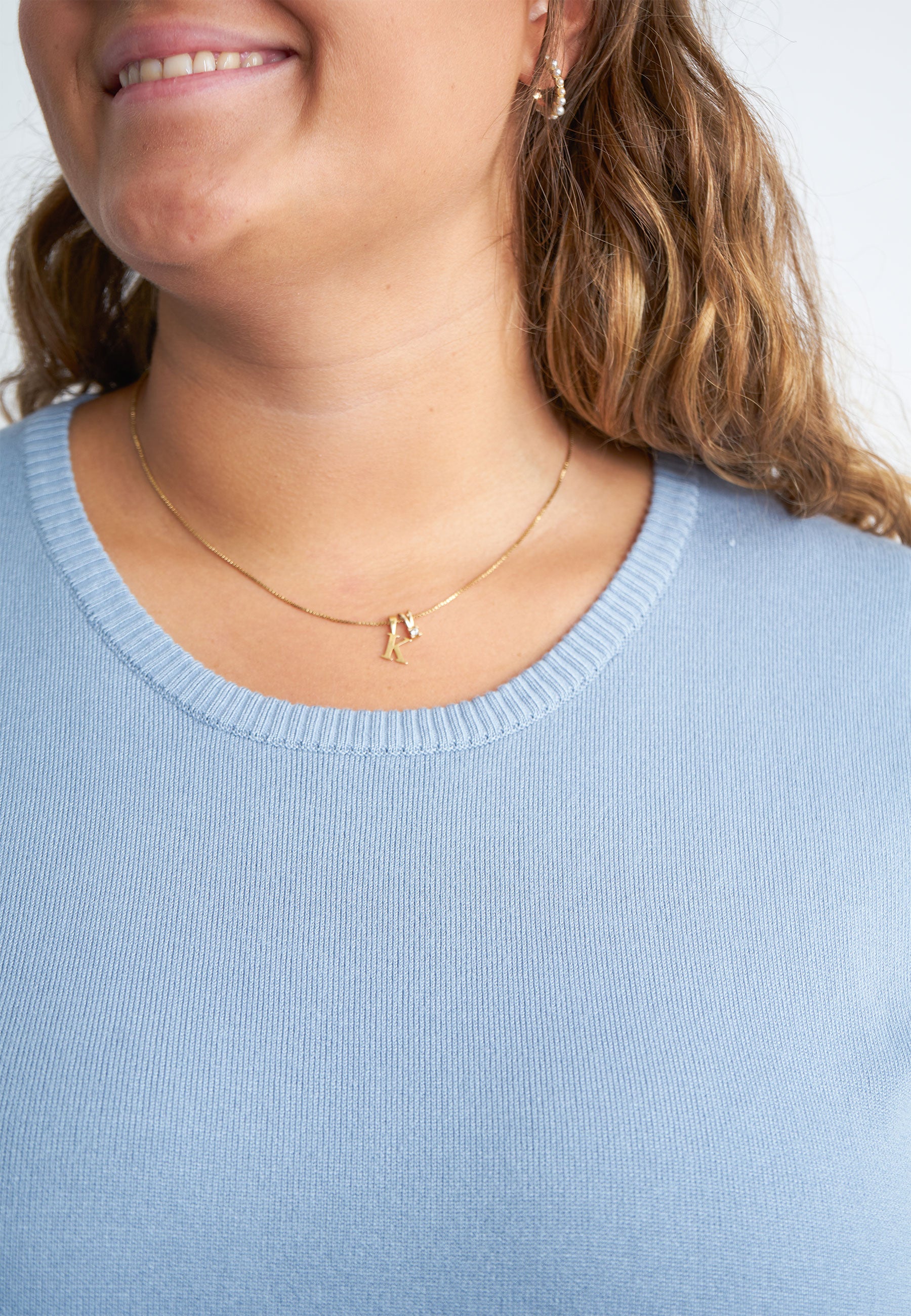 Adia ADLolla Knit Pullover 4701 Faded Blue