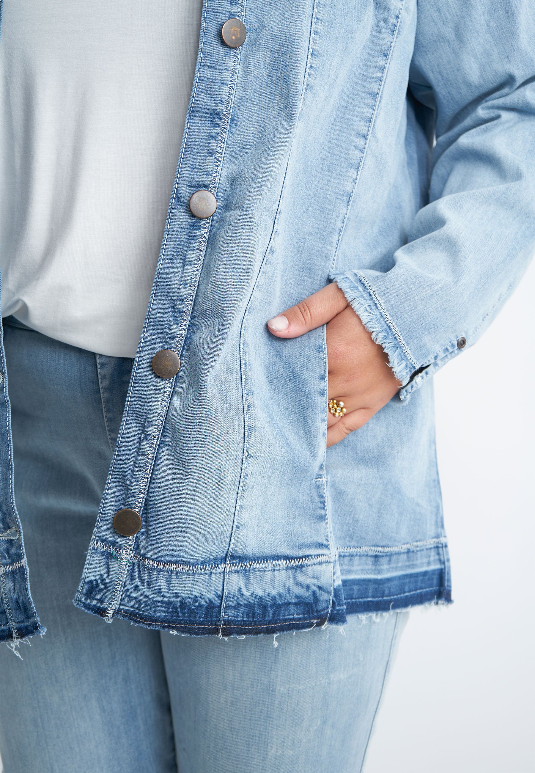 Adia ADLonna Jakker 8450 Blue Sky