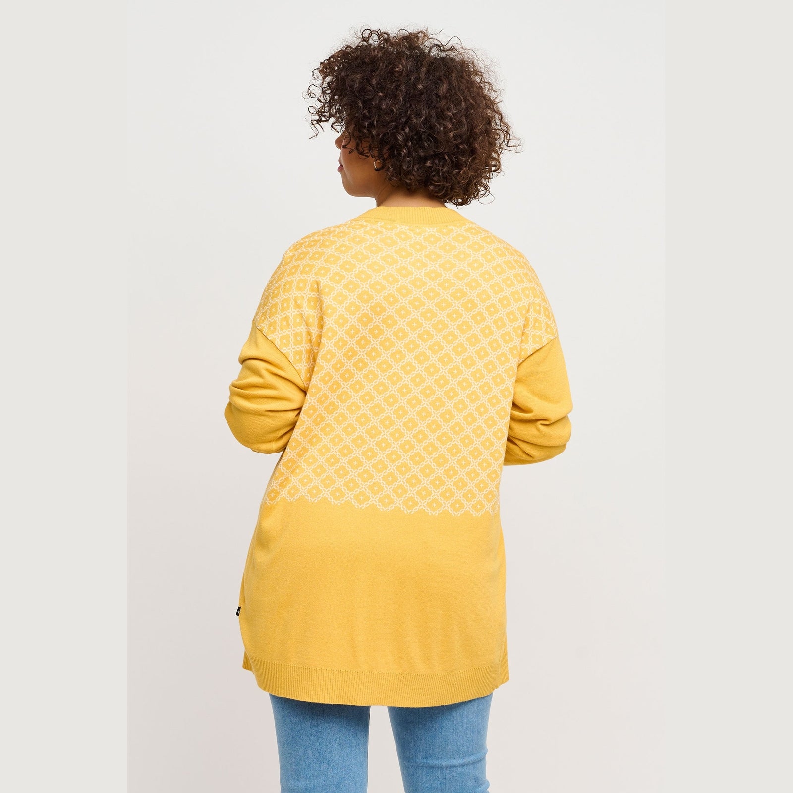 Adia ADLorra Cardigan 2050 Yoke Yellow