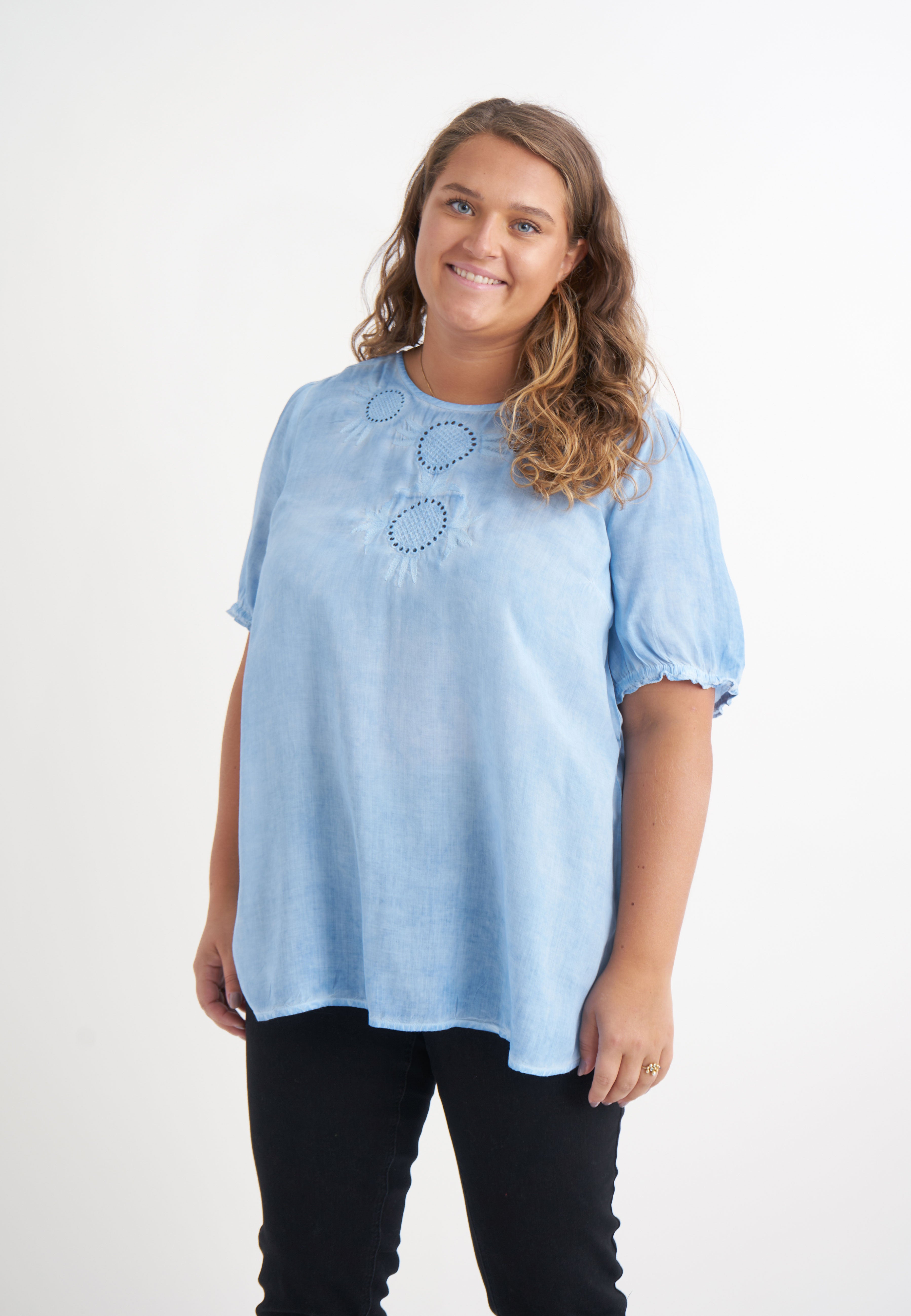Adia ADLuann Bluser 4712 Angel Blue