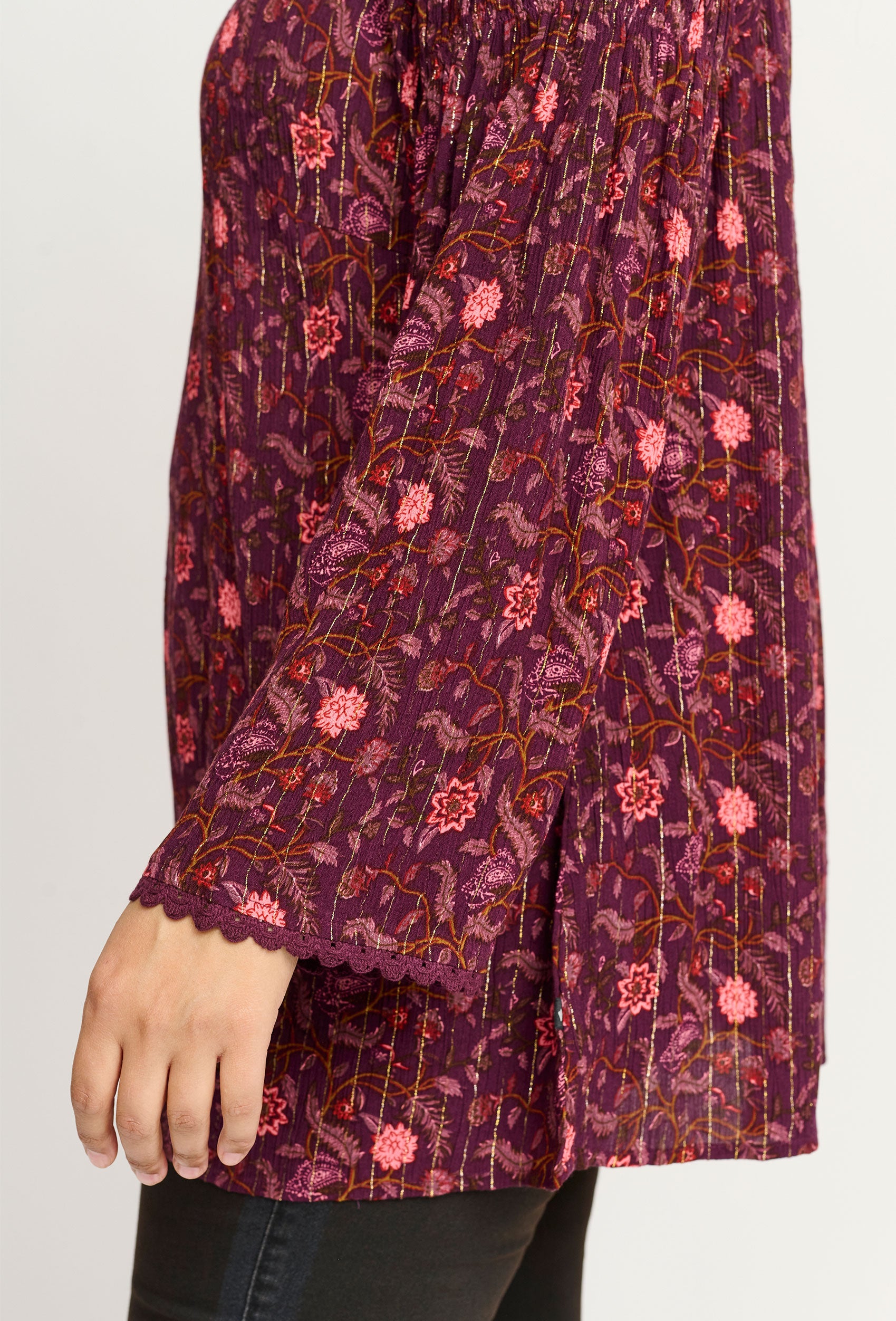 Adia ADMabel Bluser 3542 Grape Wine