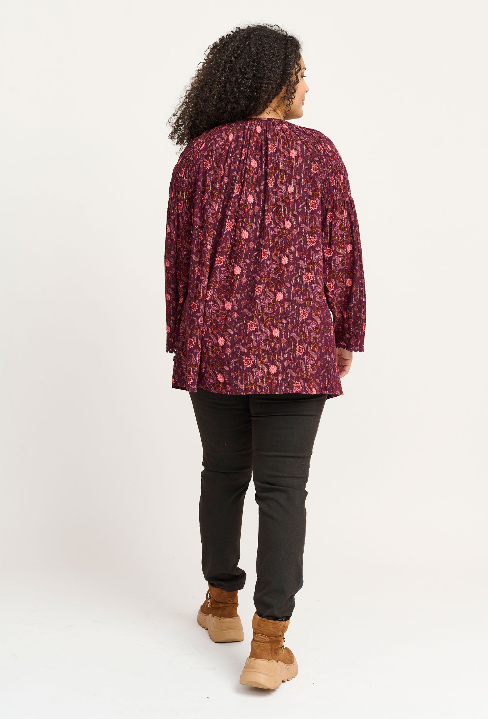 Adia ADMabel Bluser 3542 Grape Wine