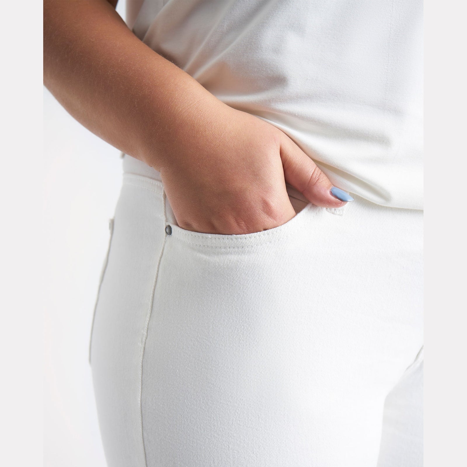 Adia ADMilan 7/8 Jeans 4101 White