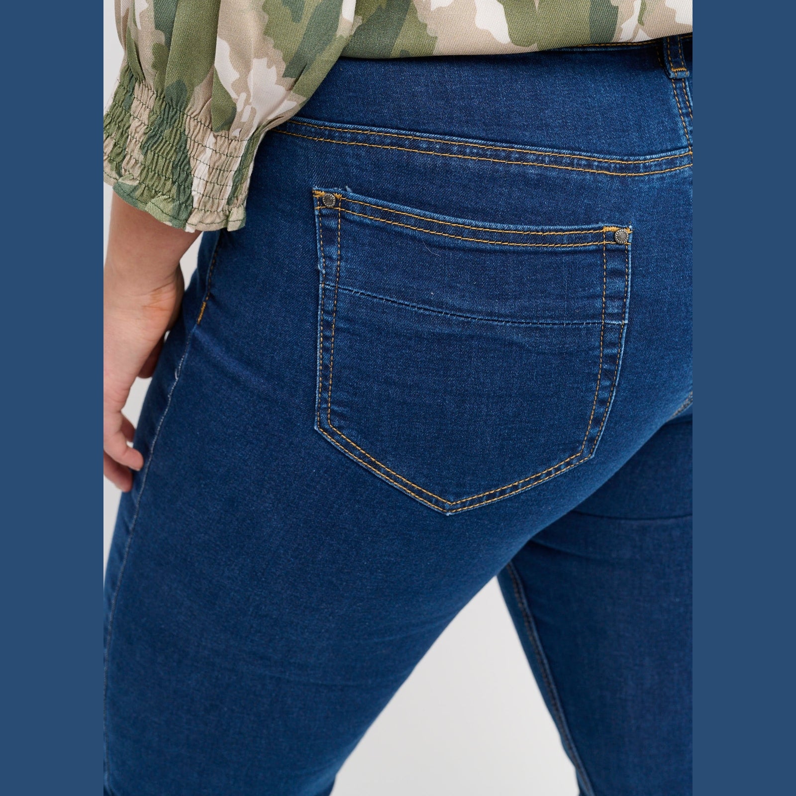 Adia ADMilan 7/8 Jeans 8431 Night Blue