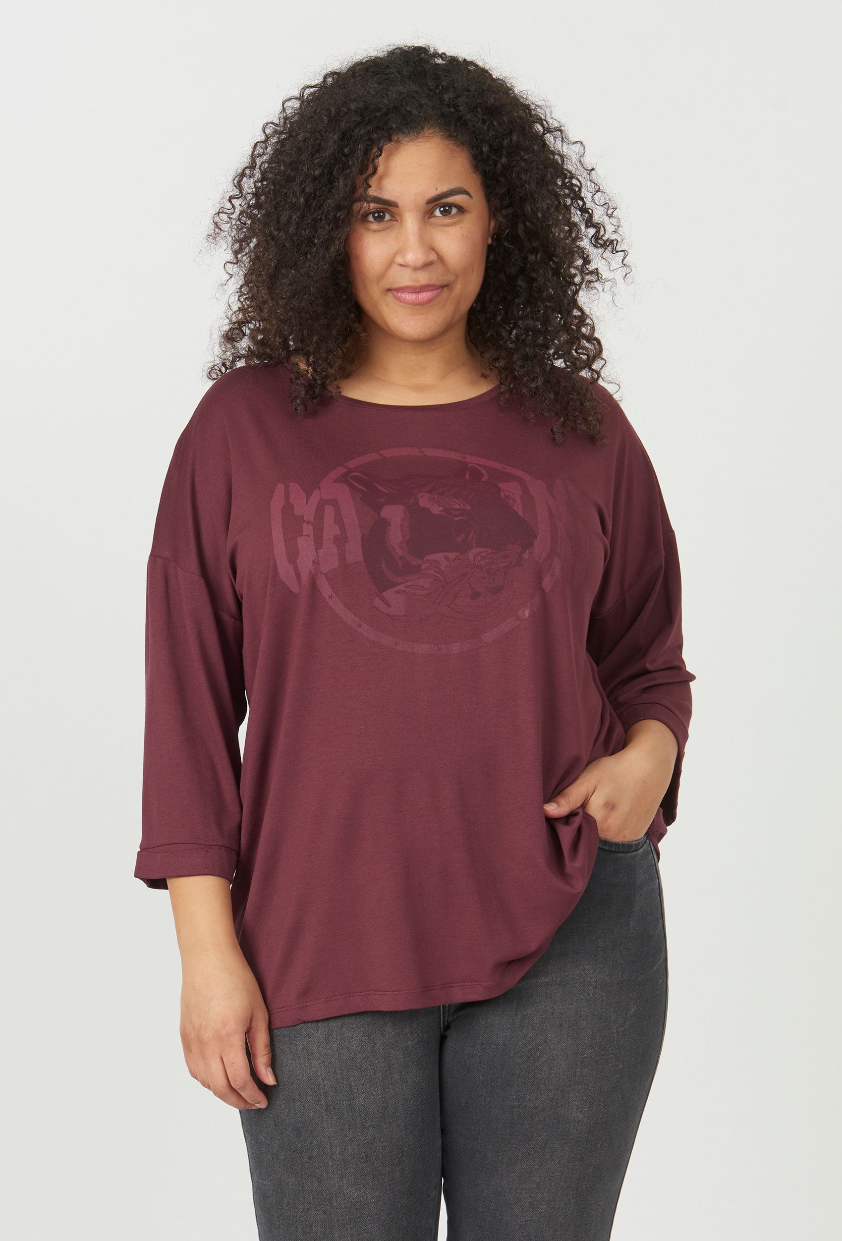 Adia ADNatsu T-Shirt 4121 Wine