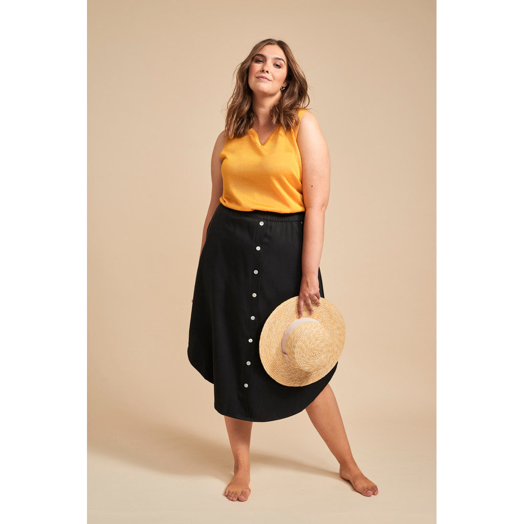 Adia ADNebbu Knit Pullover 2551 Golden Glow