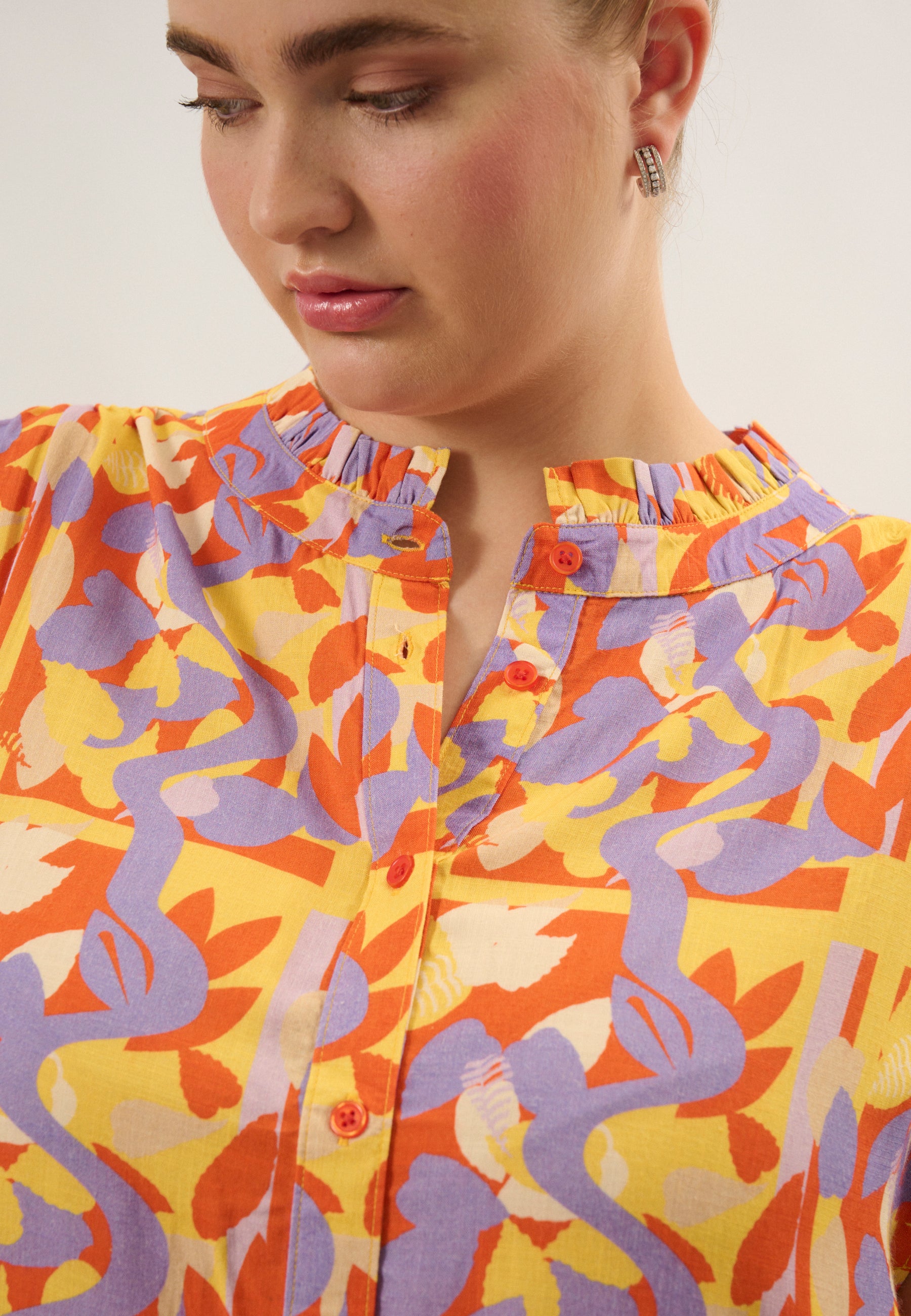 Adia ADPaloma Kjoler 8501 Spring Orange