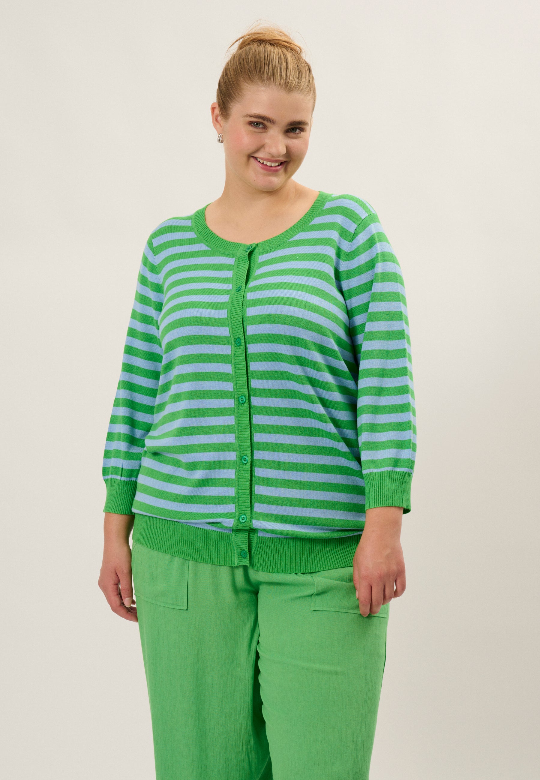 Adia ADPamila Knit Cardigan 3501 Green