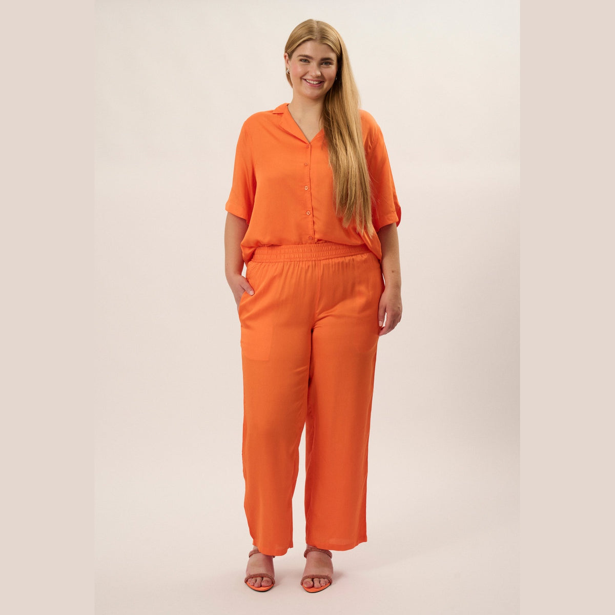 Adia ADPeach Bukser 8501 Spring Orange