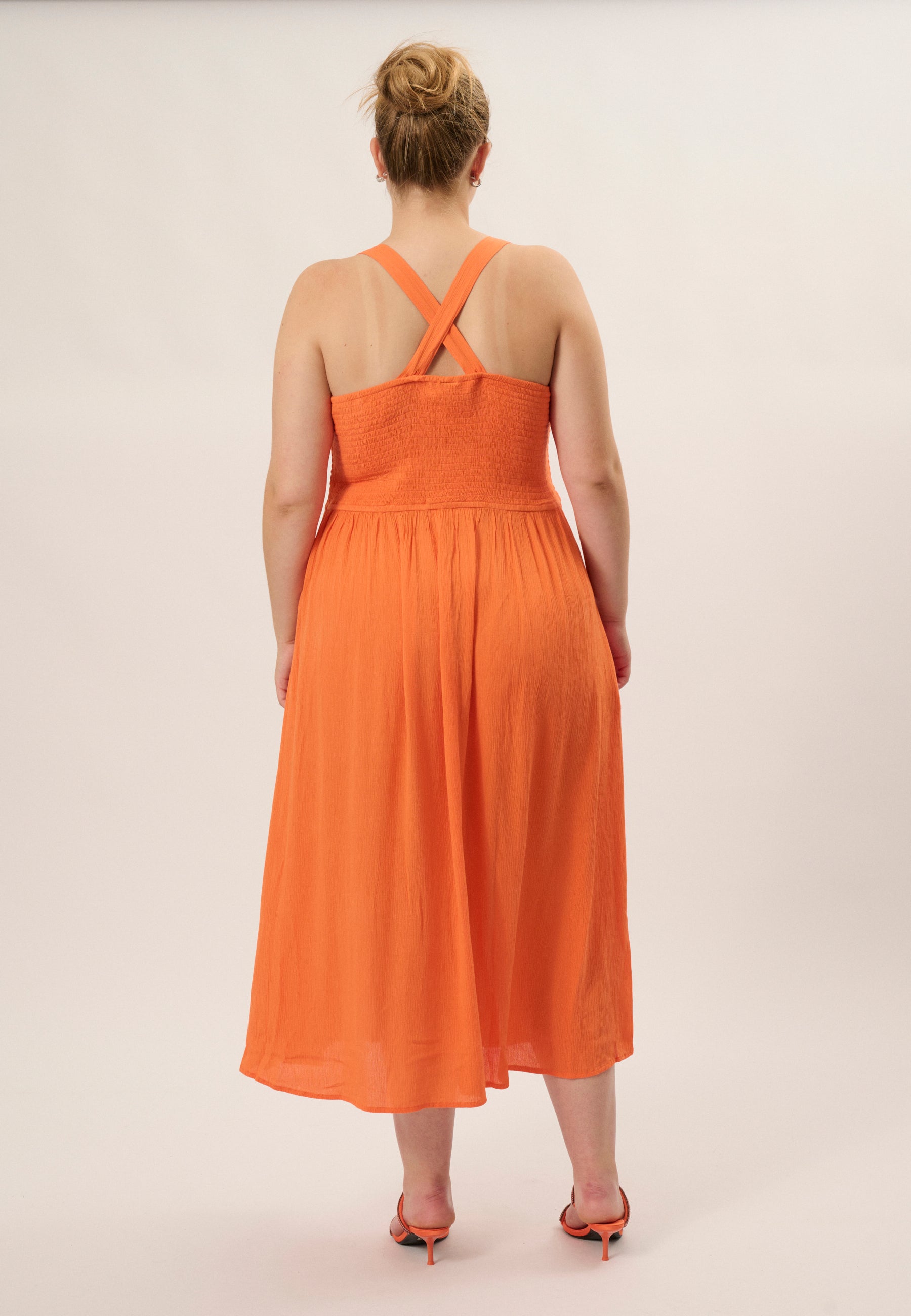 Adia ADPetra Kjoler 8501 Spring Orange